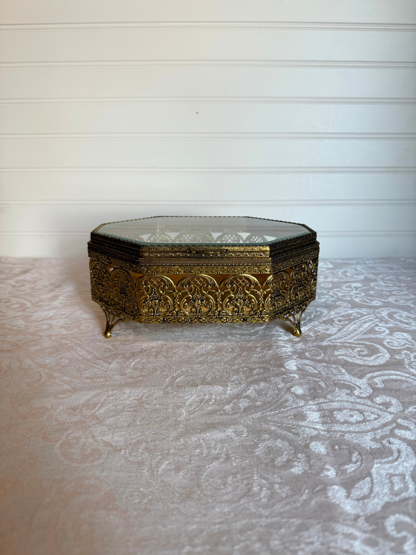 Large Ormolu Jewelry Casket
