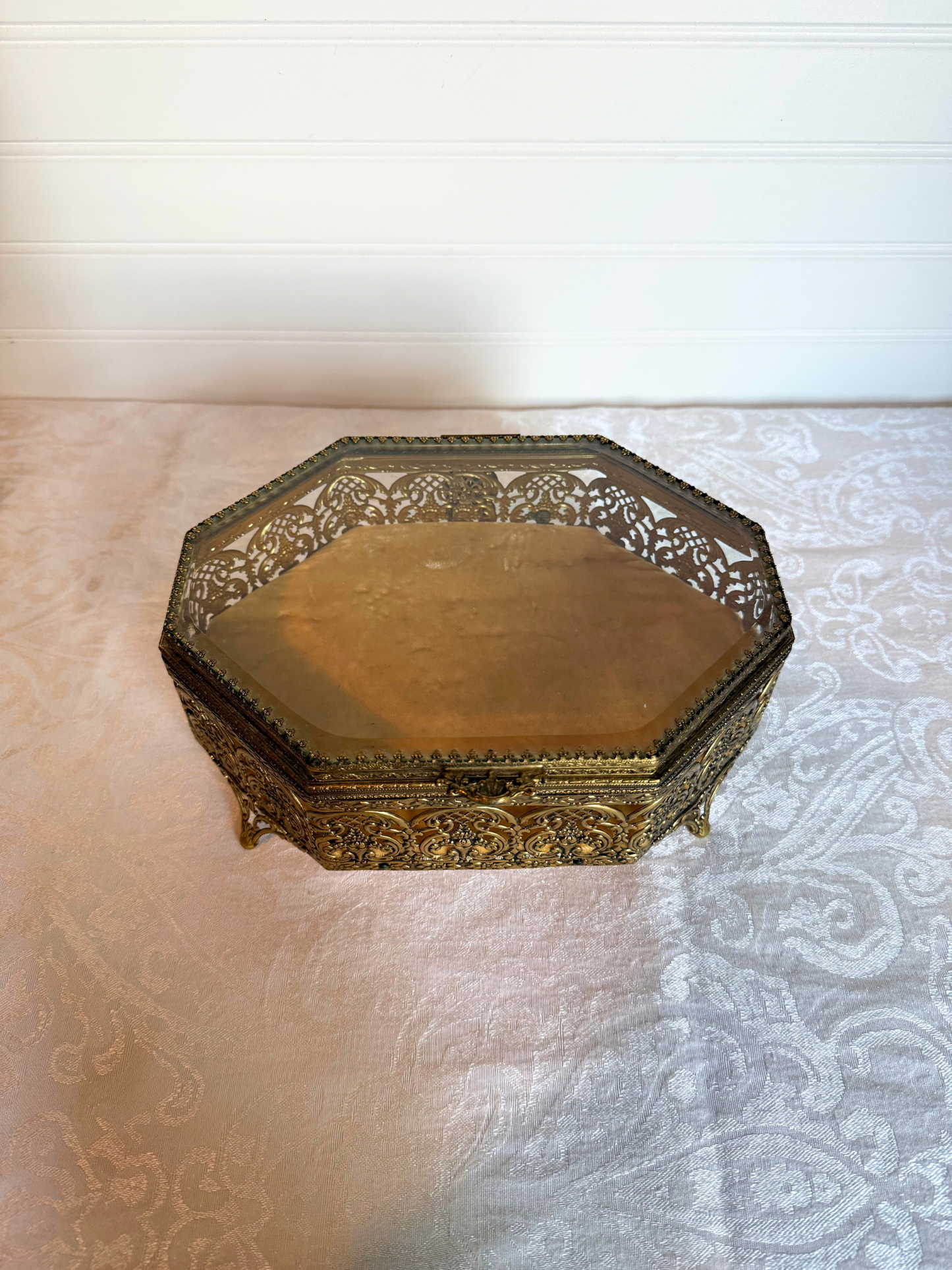 Large Ormolu Jewelry Casket