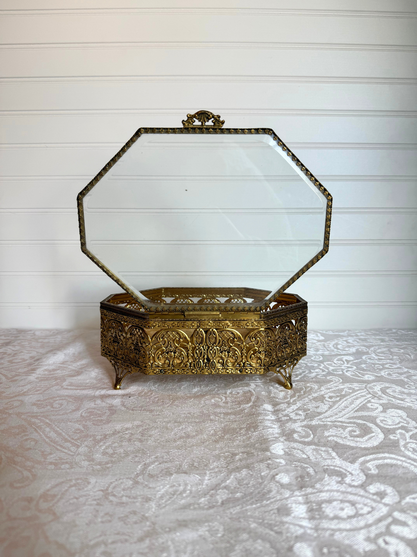 Large Ormolu Jewelry Casket