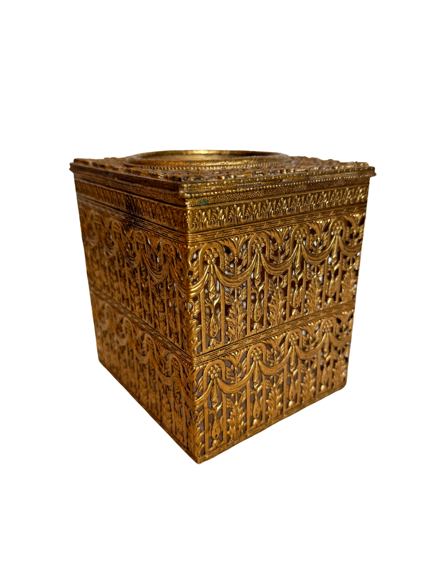 Ormolu Tissue Box