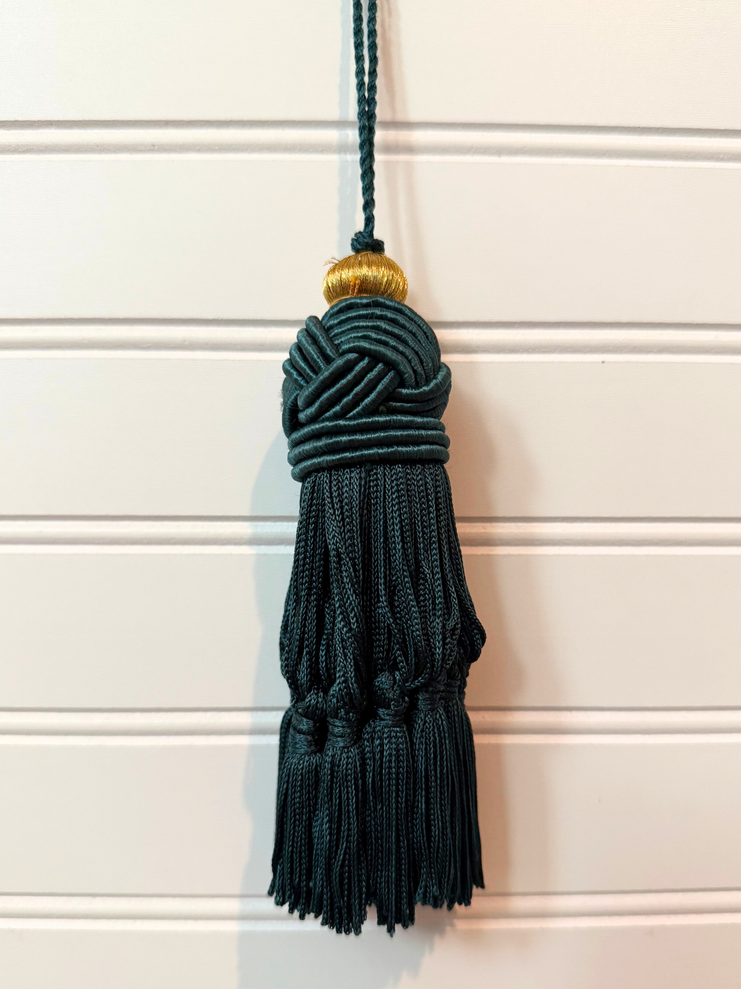 Blue Green Tassel