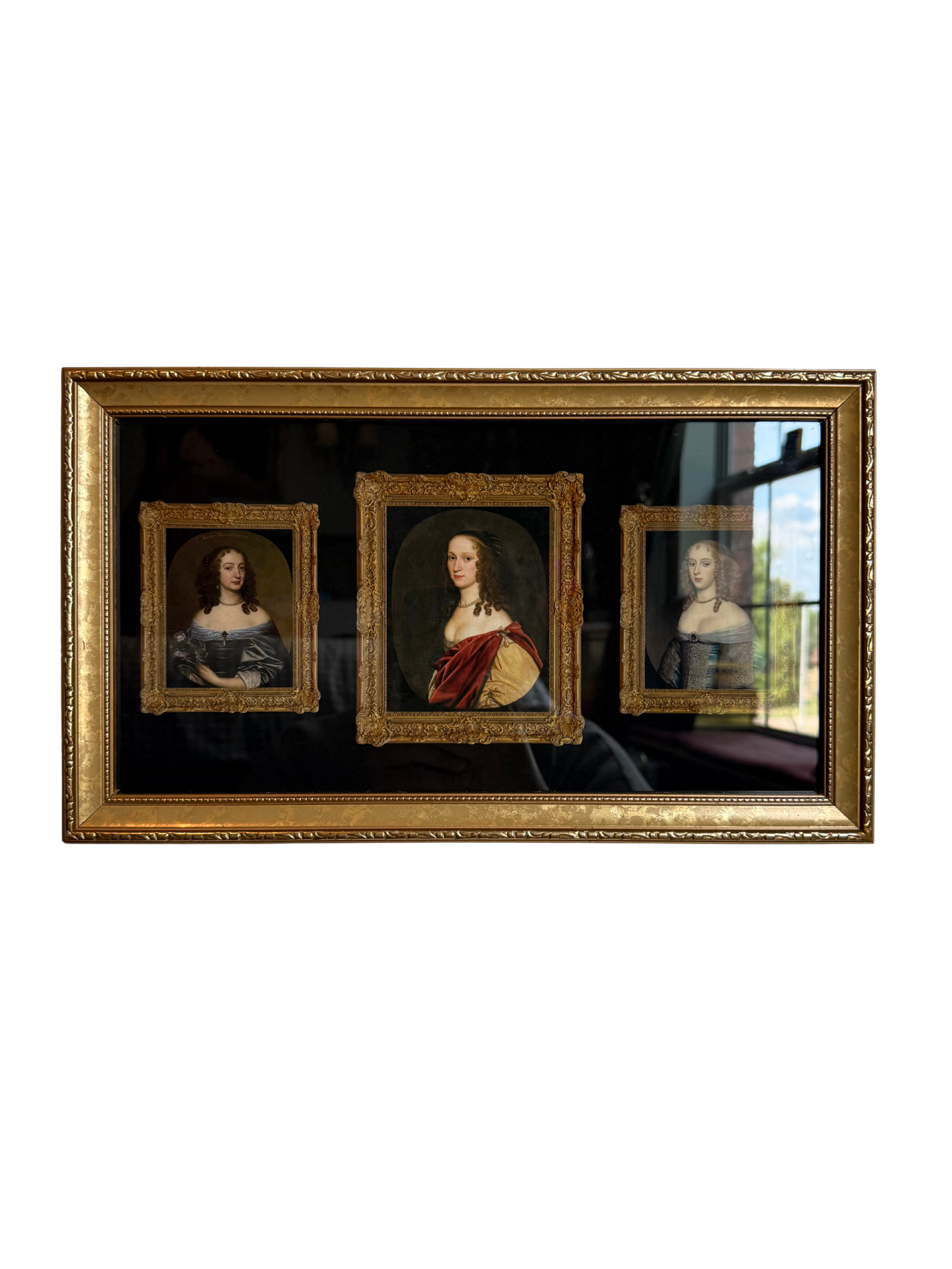 Ladies Portraits Framed Giclee Print