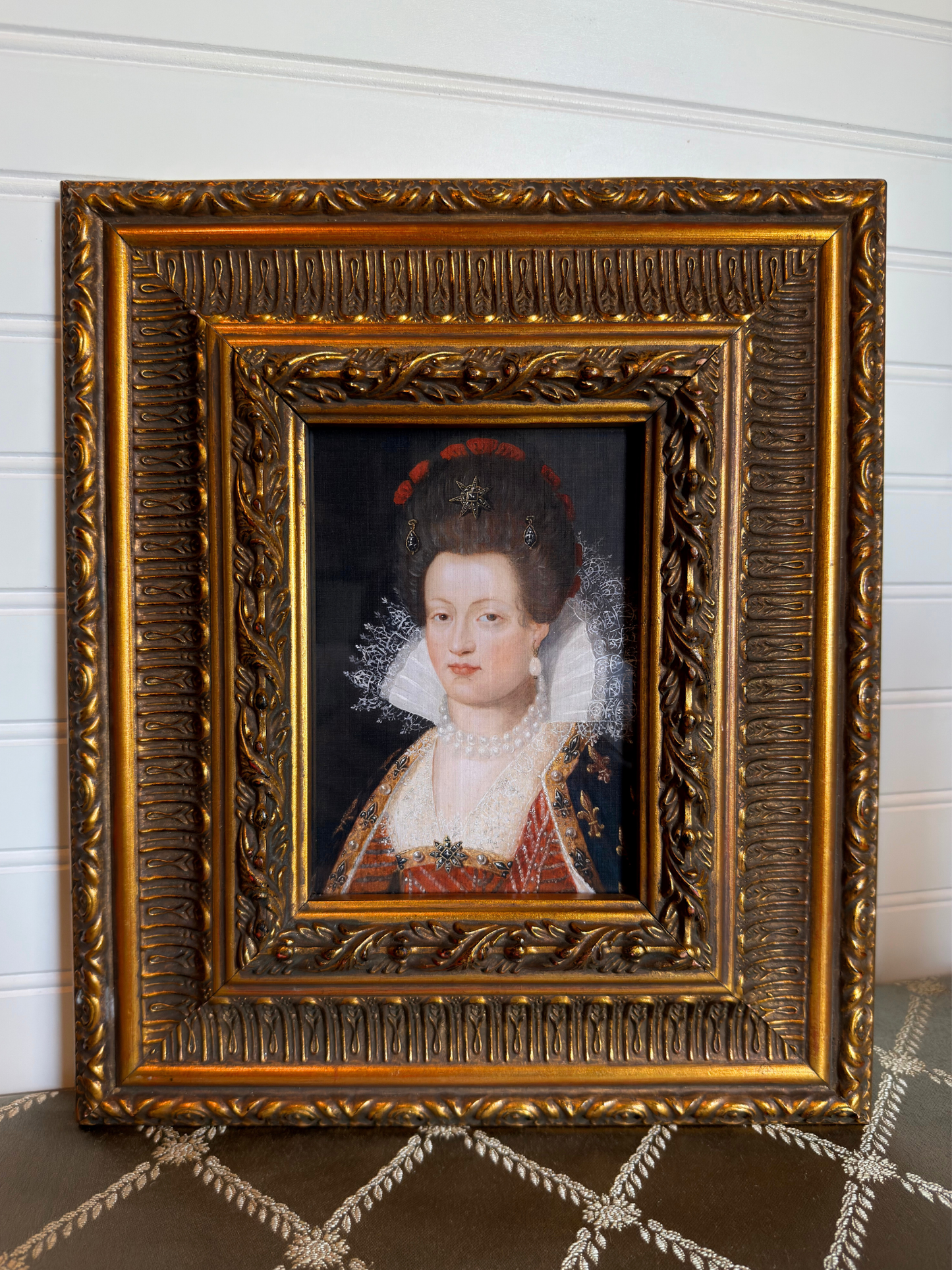 Framed Marie de Medici Print