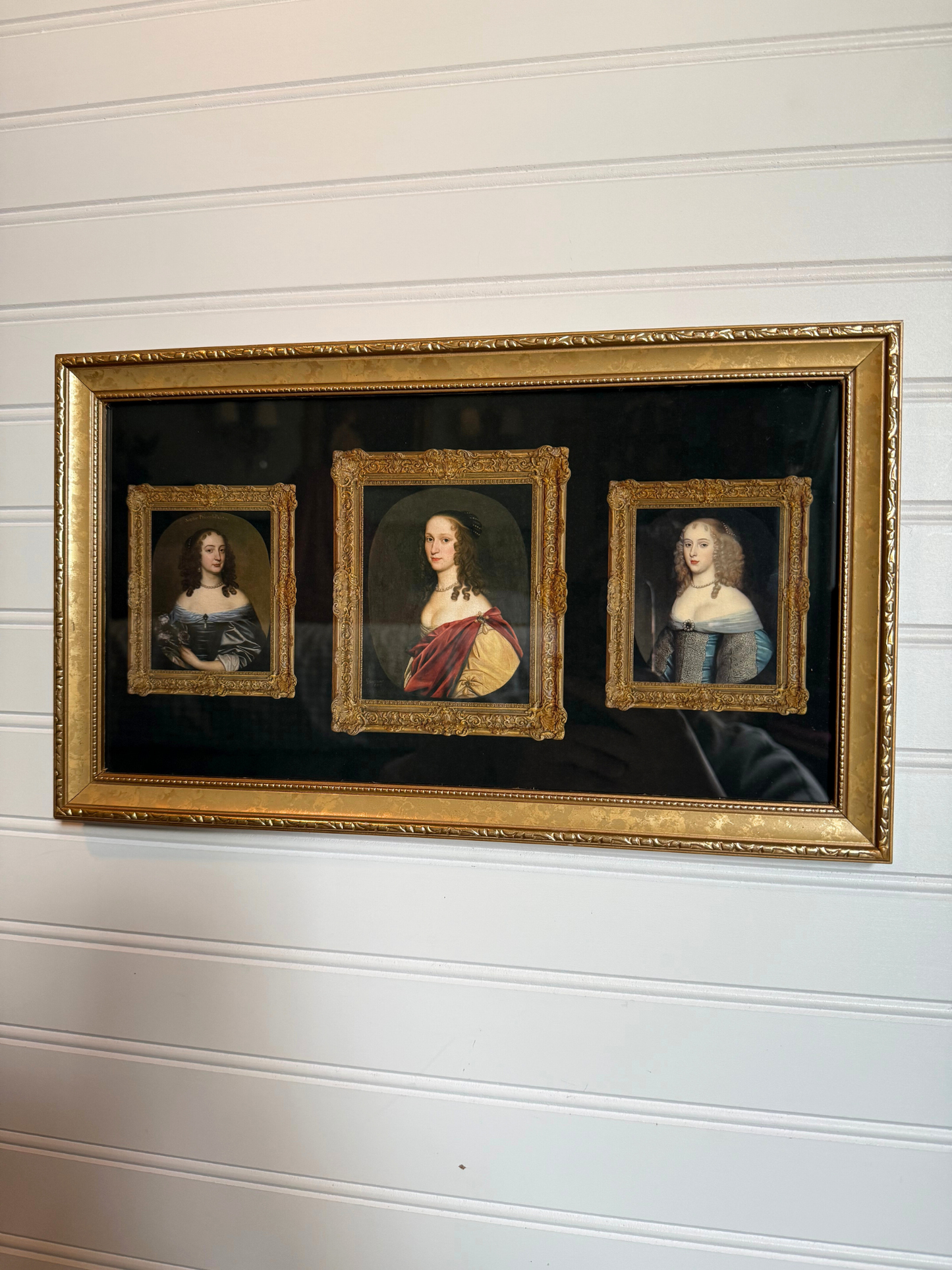 Ladies Portraits Framed Giclee Print