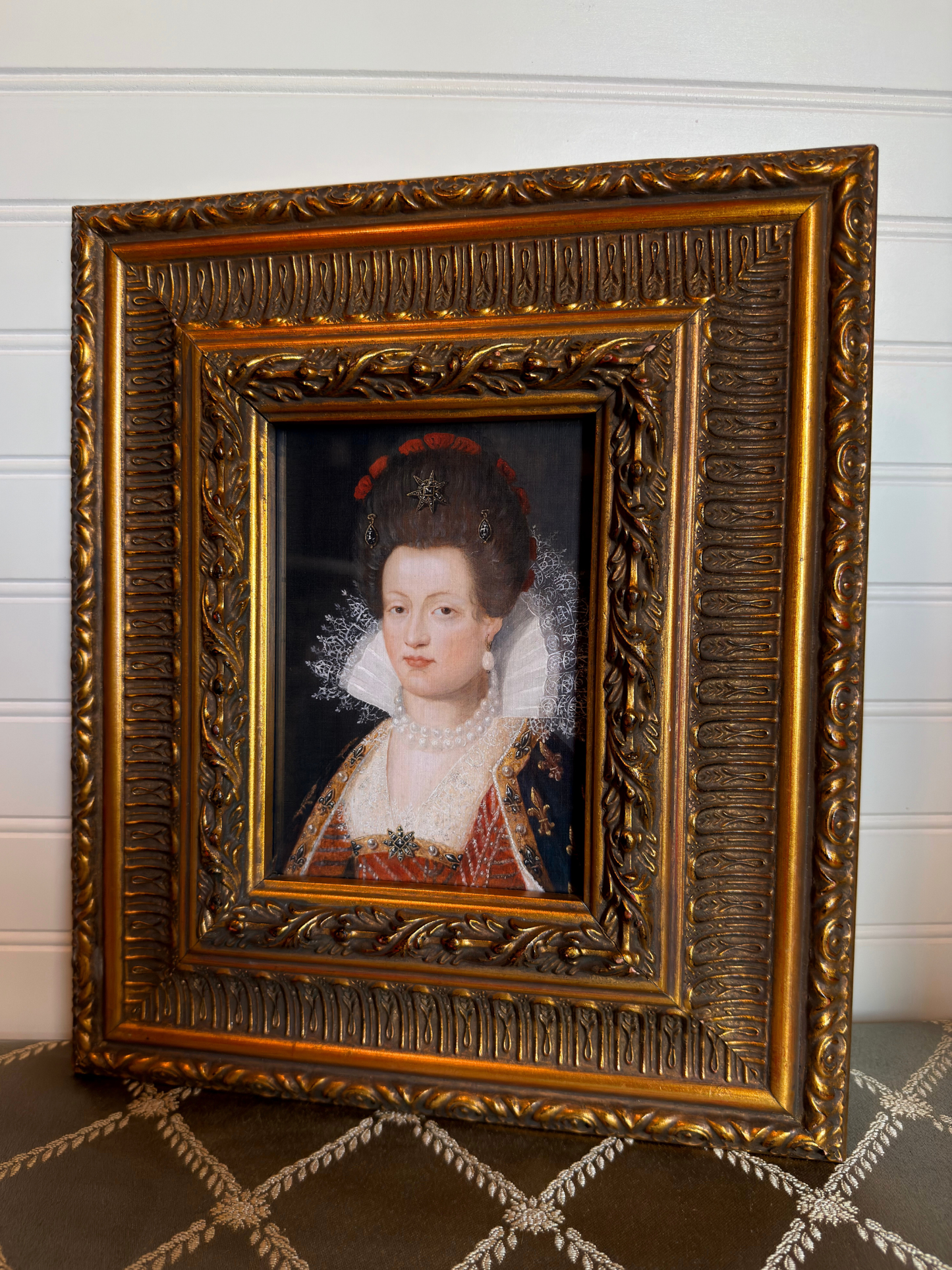 Framed Marie de Medici Print