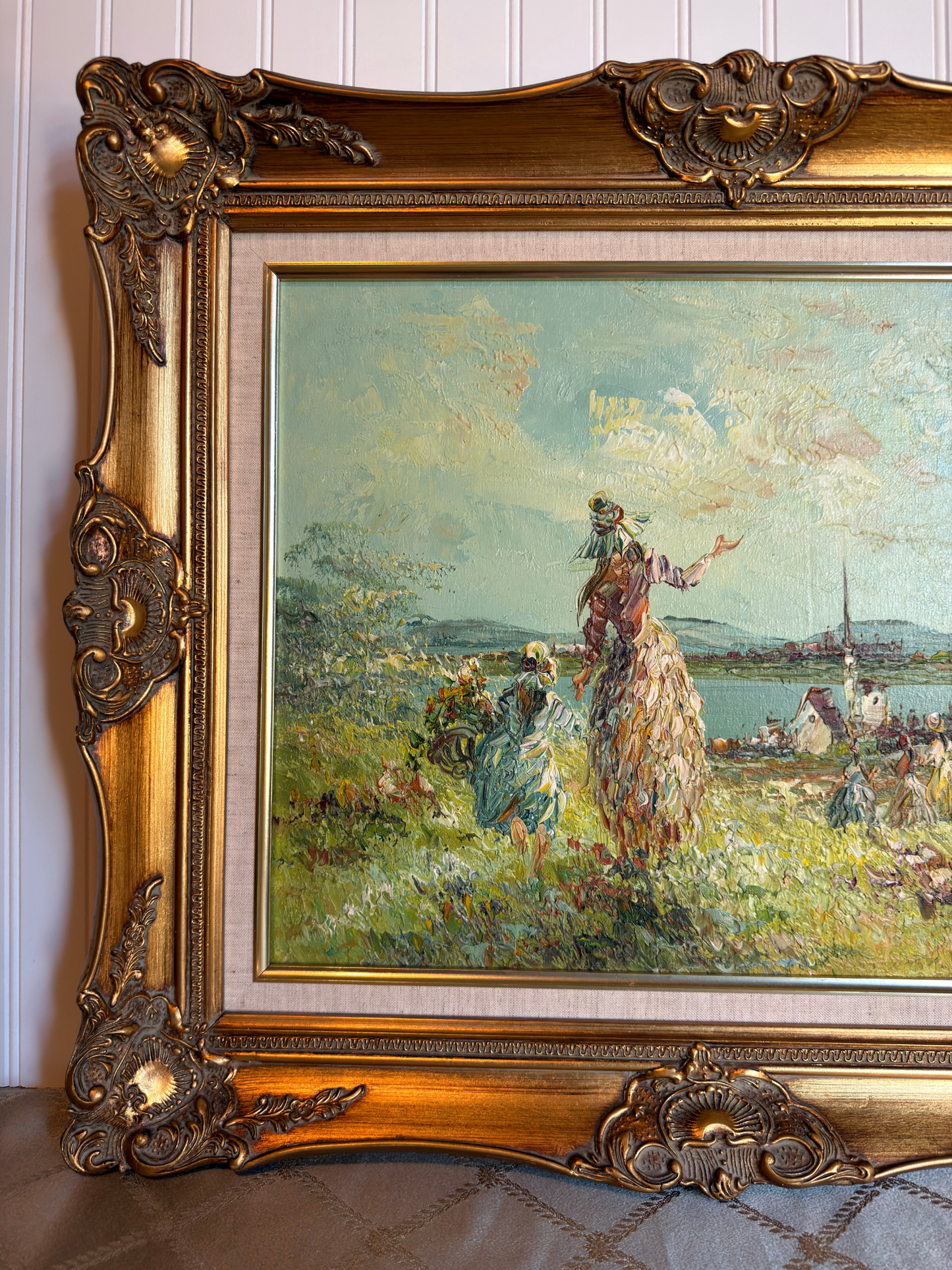 Vintage Impressionist Painting