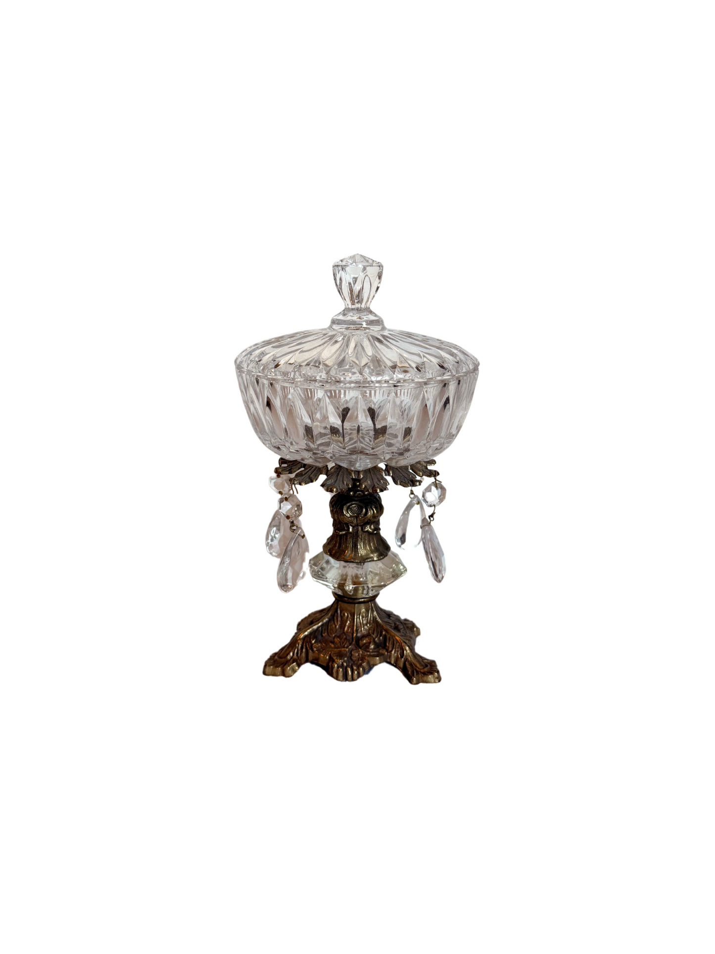Crystal Lidded Dish