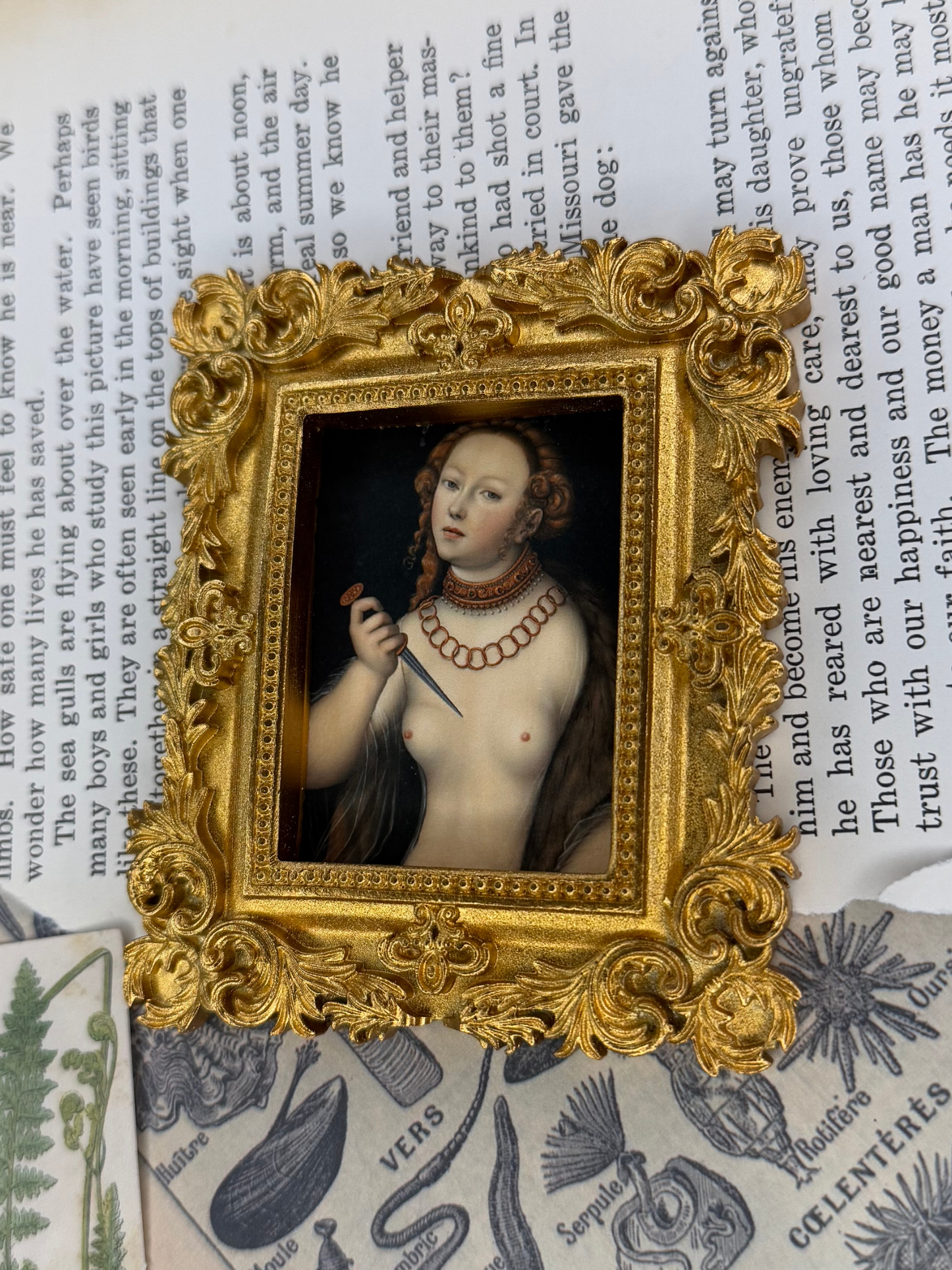 Small Lucretia Magnet