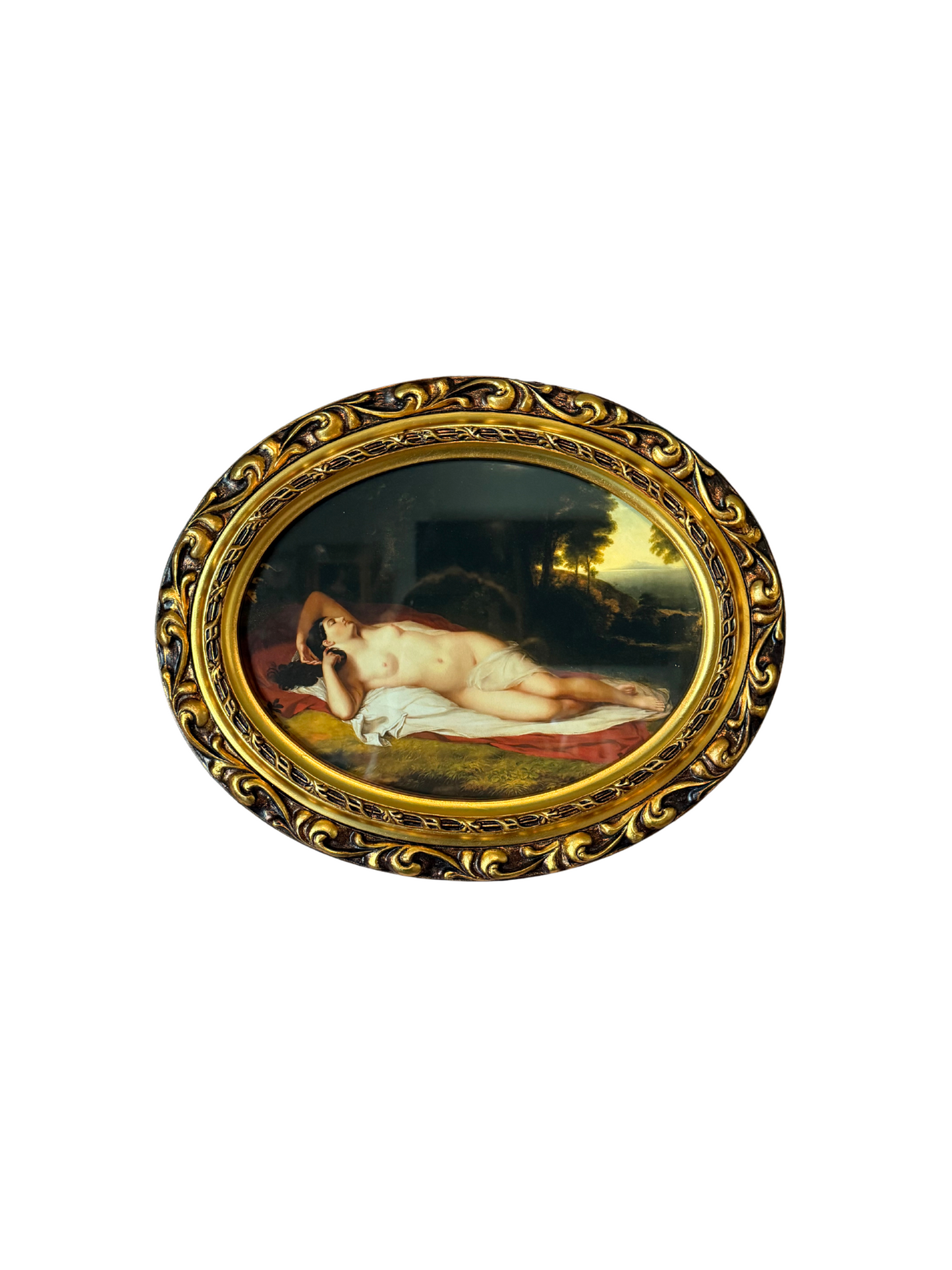 Reclining Nude Framed Giclee Print