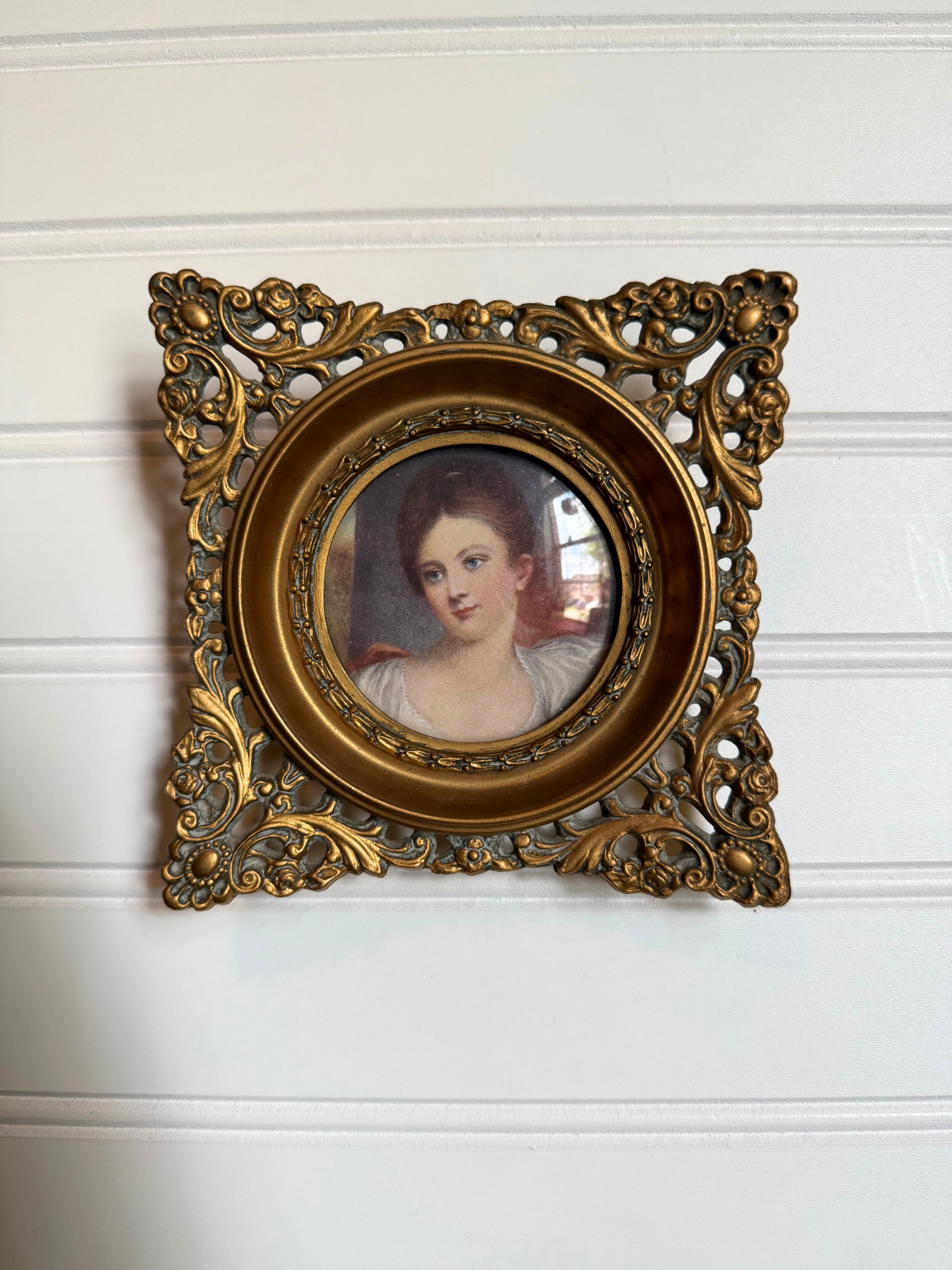 Portrait of a Girl Cameo Creation Print