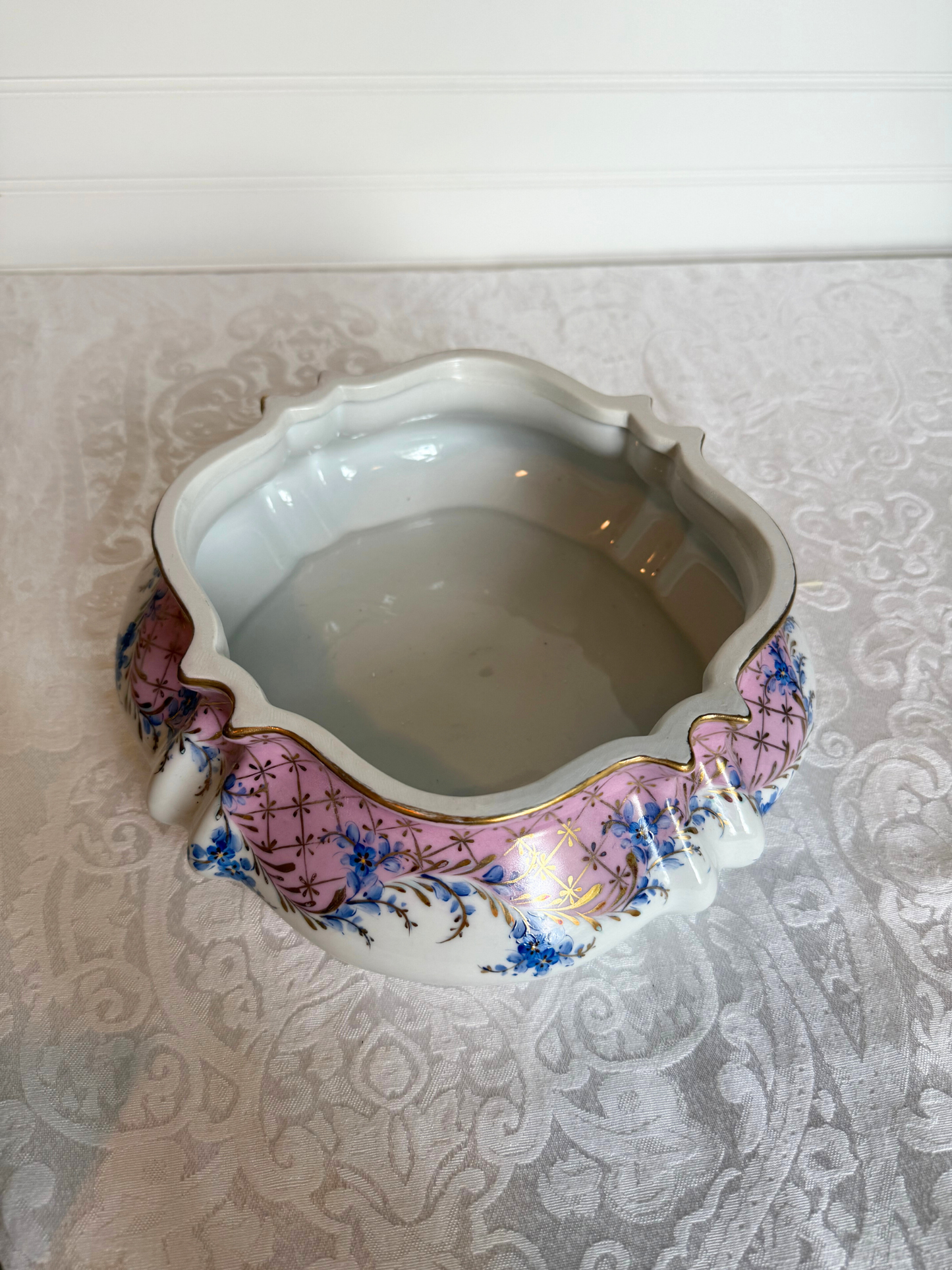 Hand Painted Porcelain Dresser Box