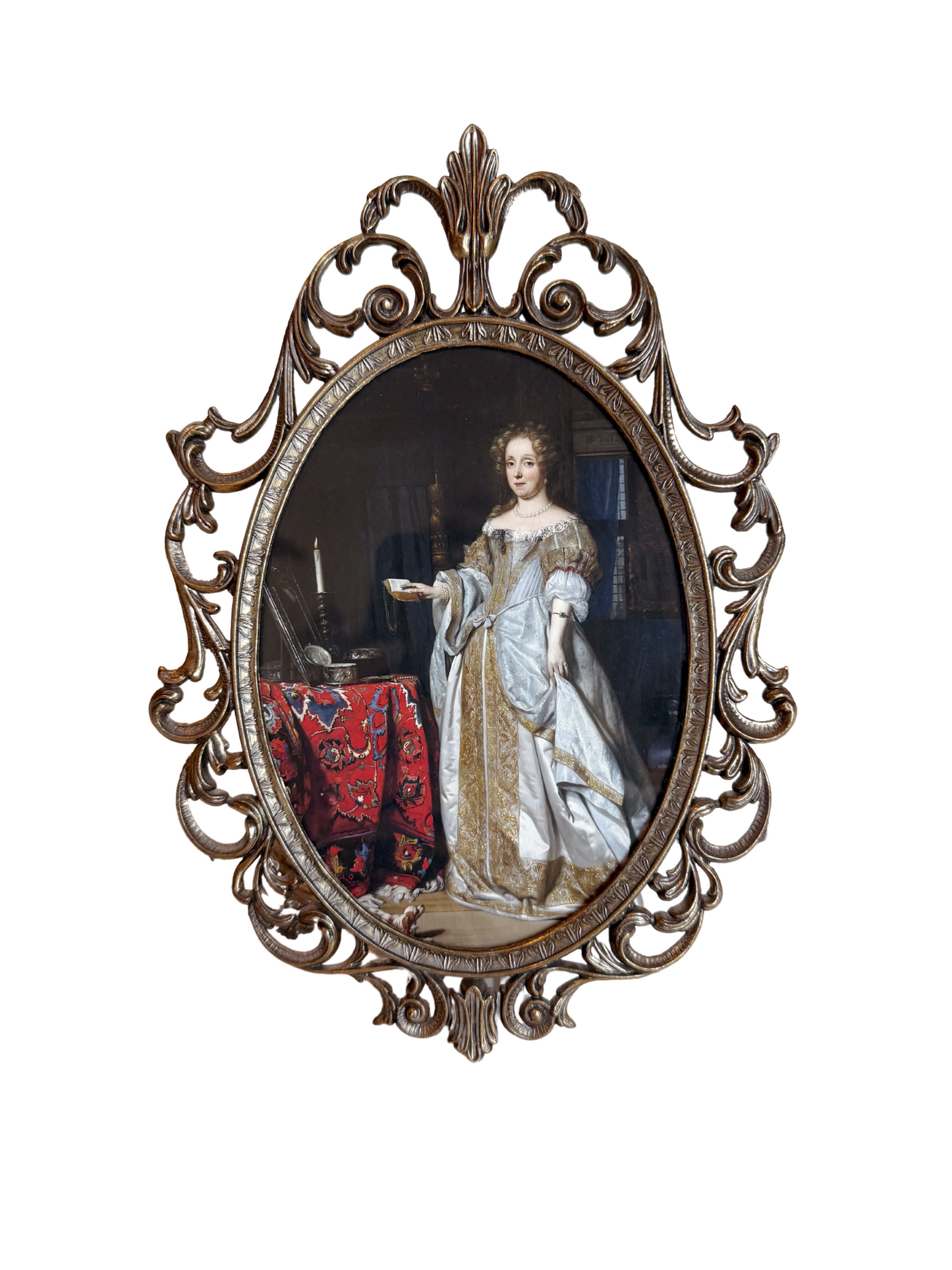 Portrait of Lucia Wijbrants Framed Giclee Print