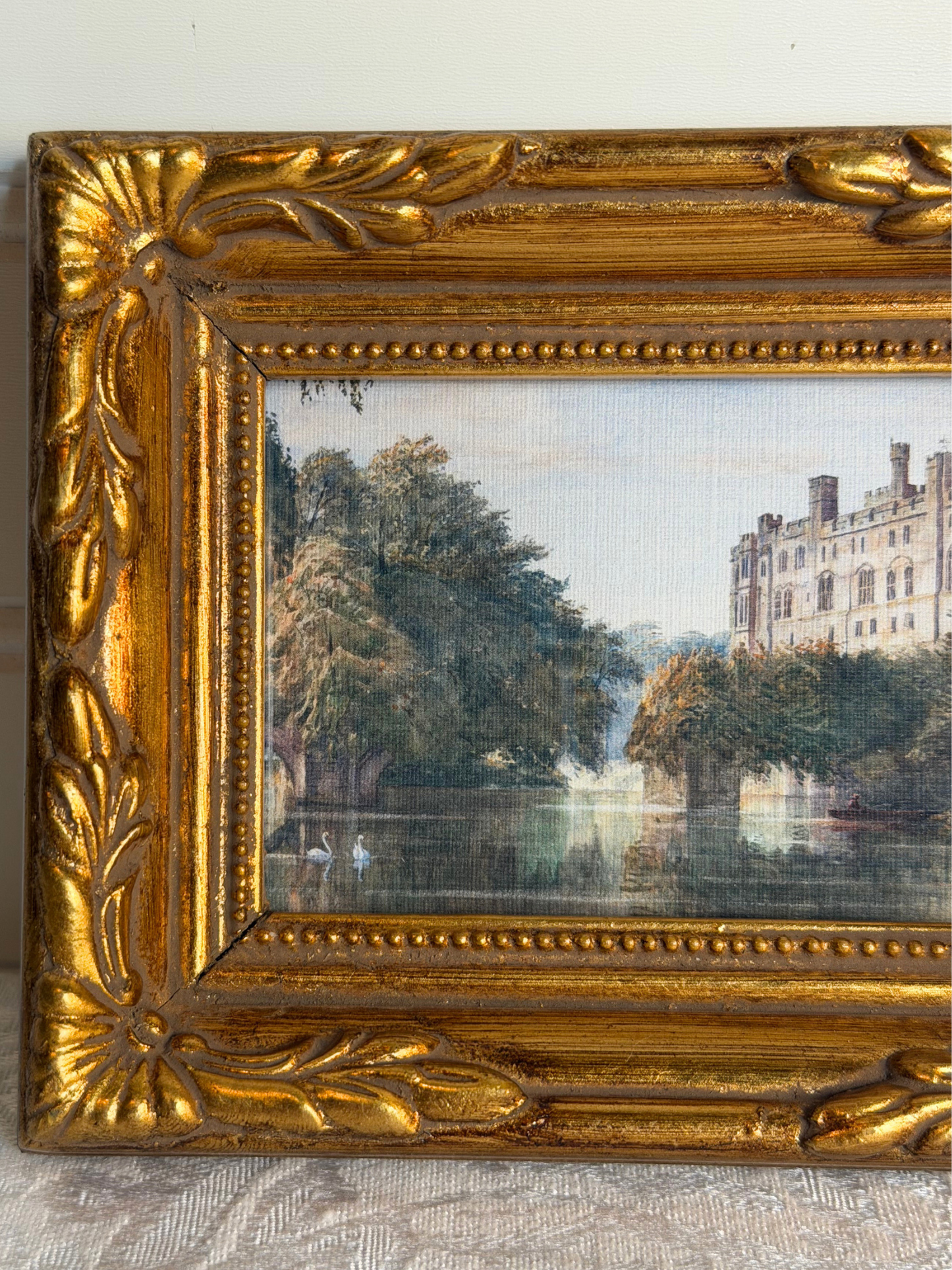 Framed Warwick Castle Print