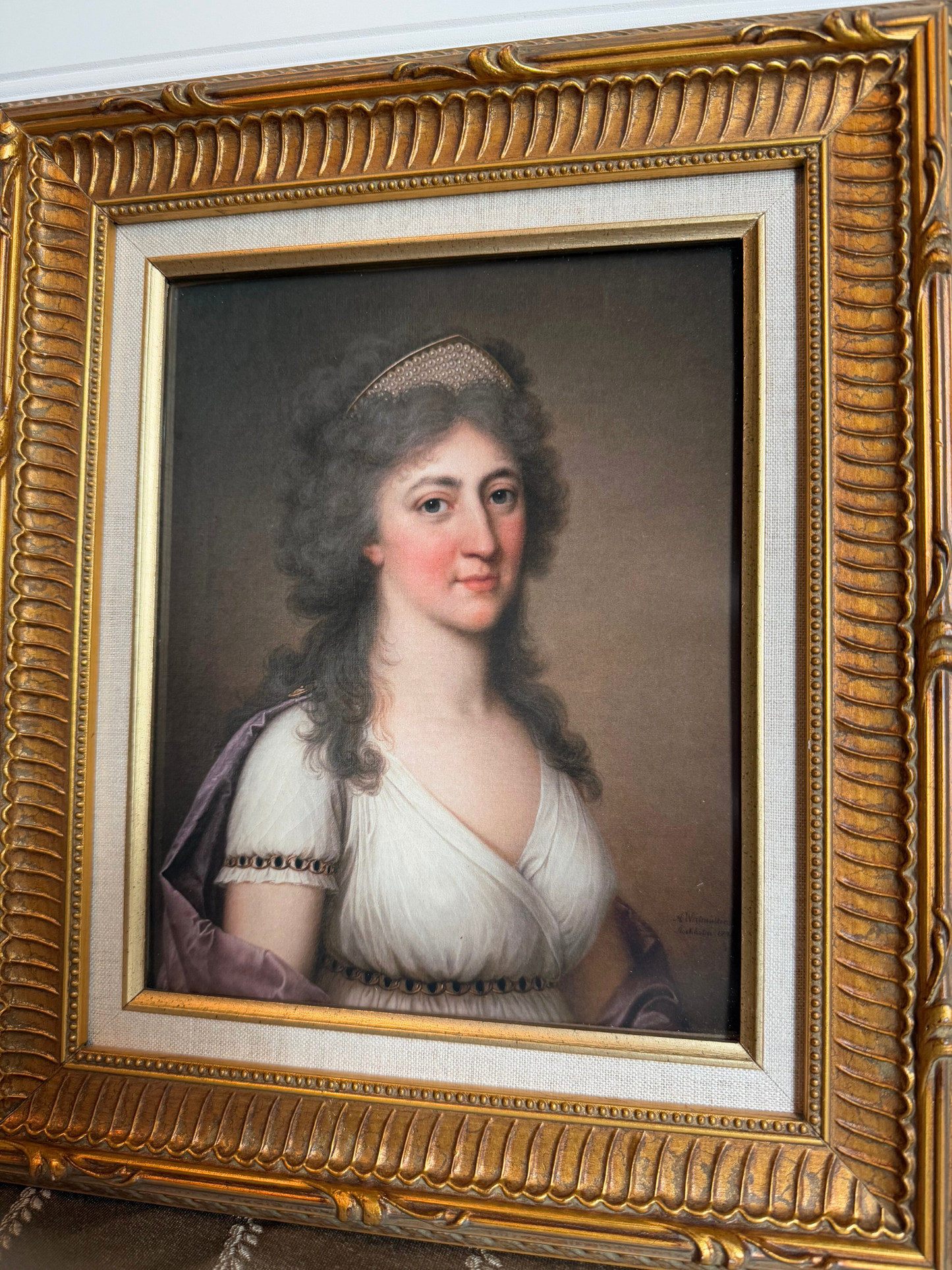 Queen of Sweden Framed Giclee Print