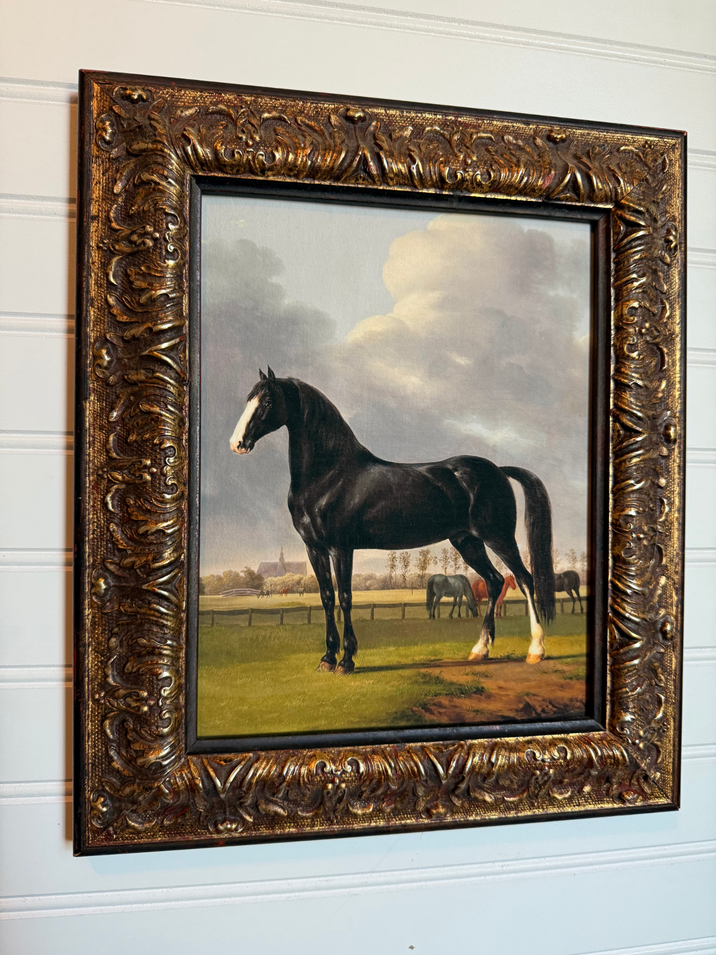 Horse Framed Giclee Print