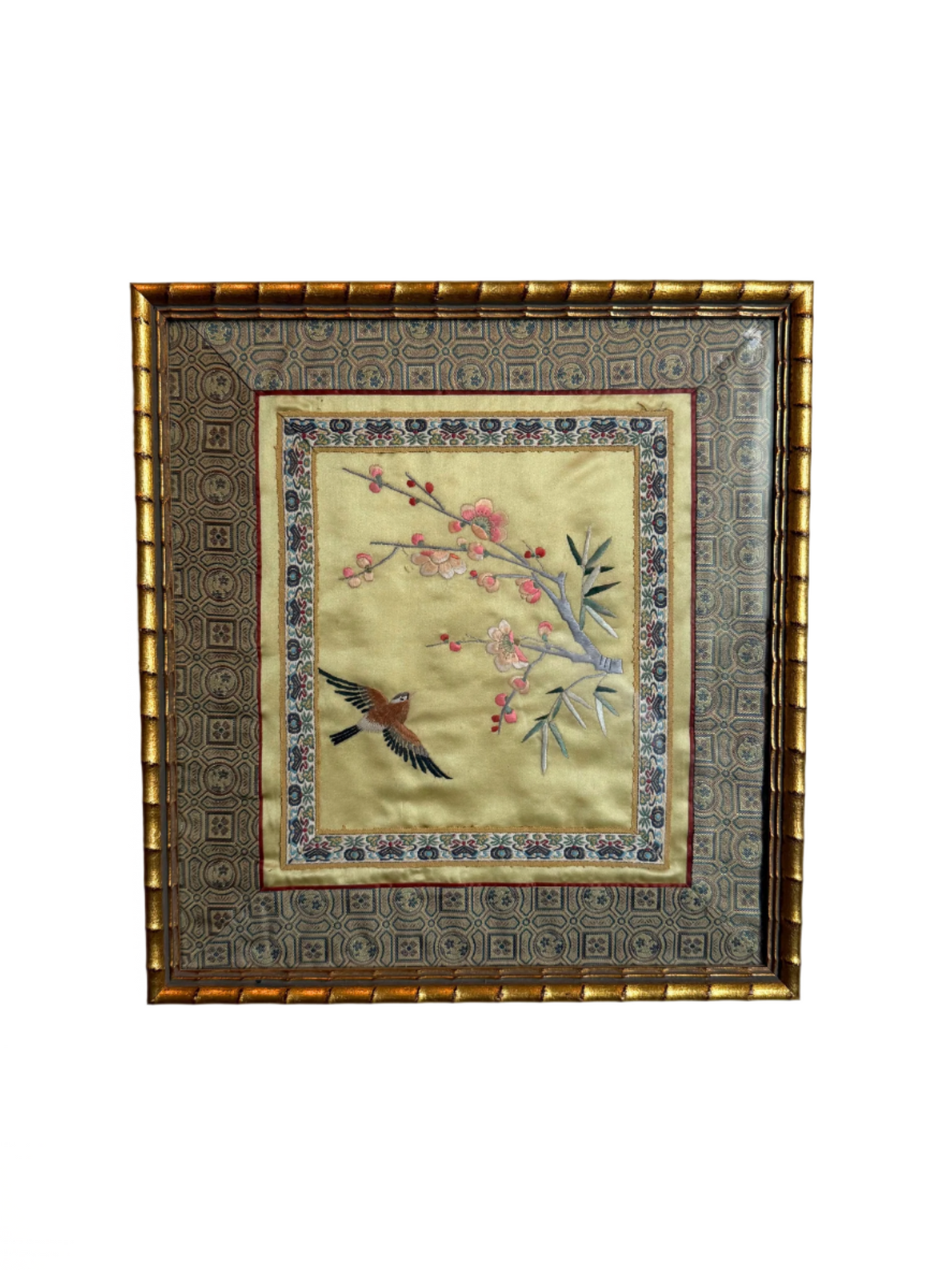 Framed Chinese Silk Embroidery #2