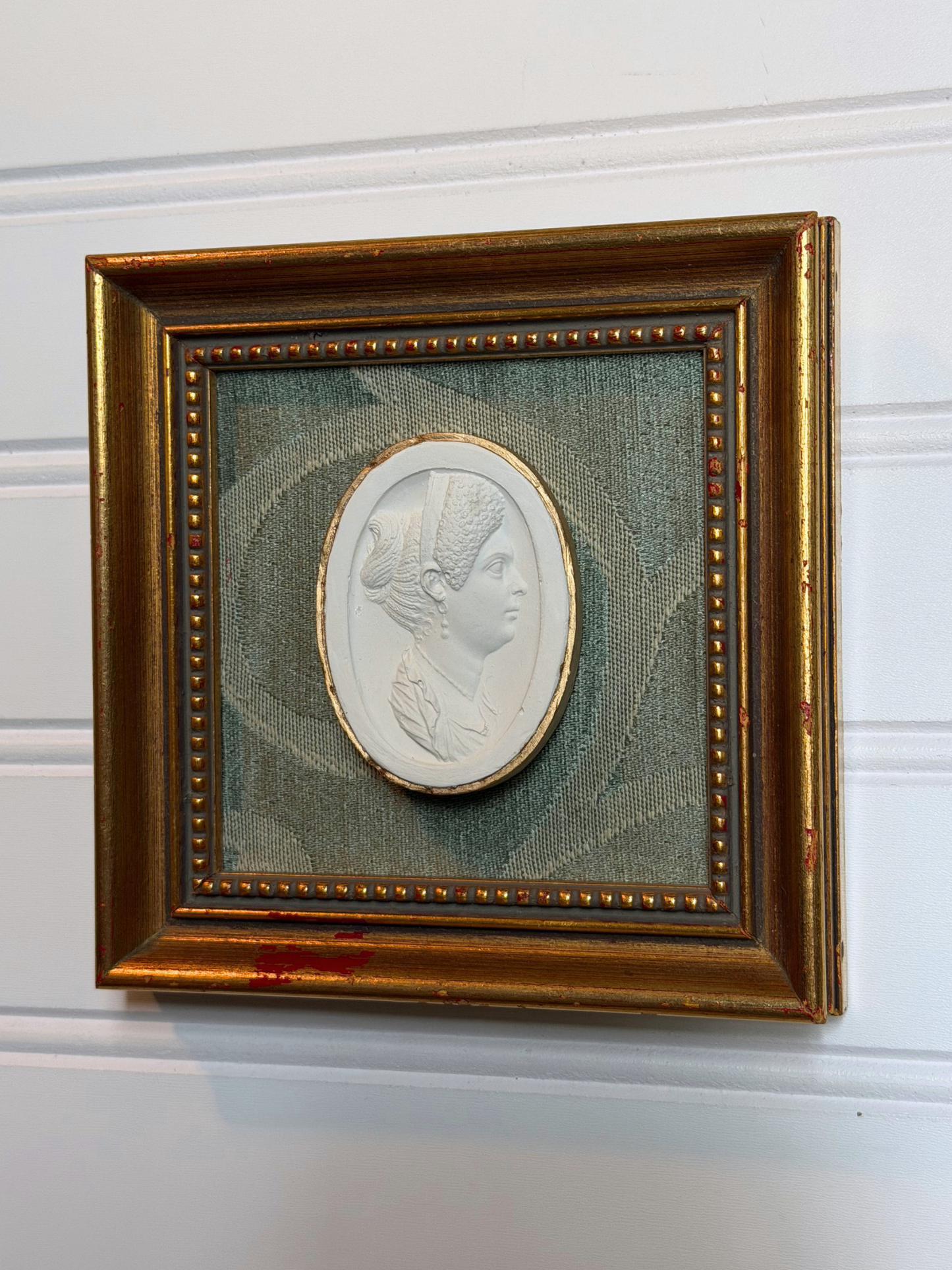 Framed Flavia Intaglio