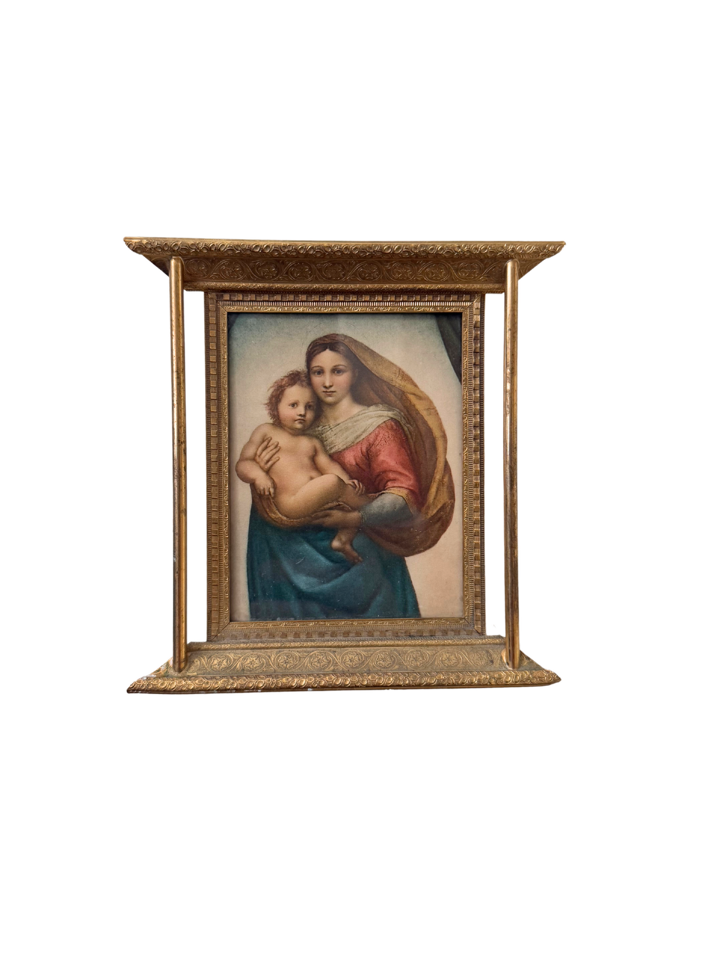 The Sistine Madonna Framed Print