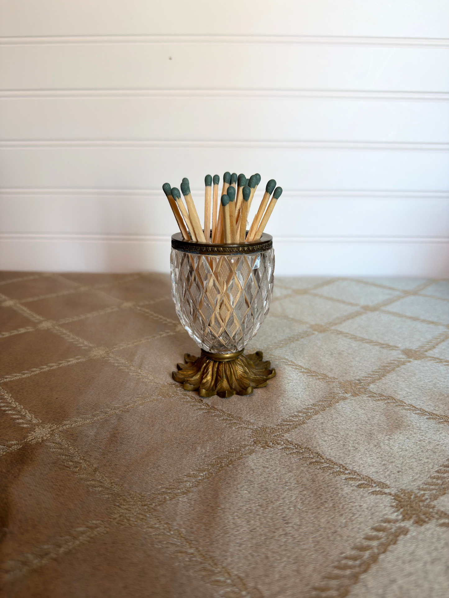 French Crystal Cigarette Holder