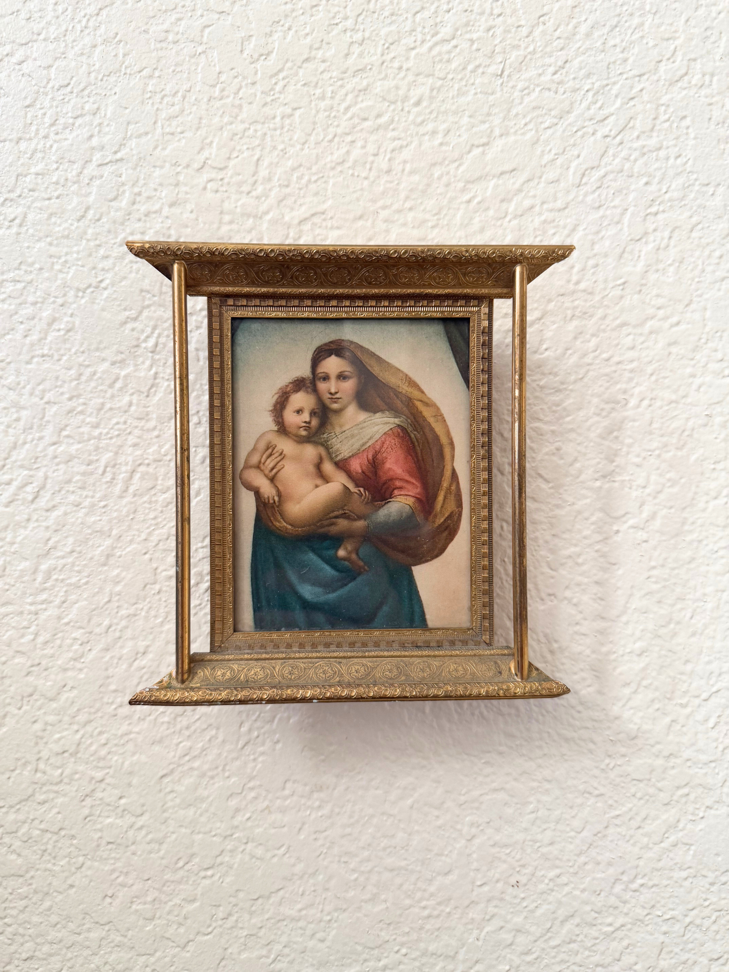 The Sistine Madonna Framed Print