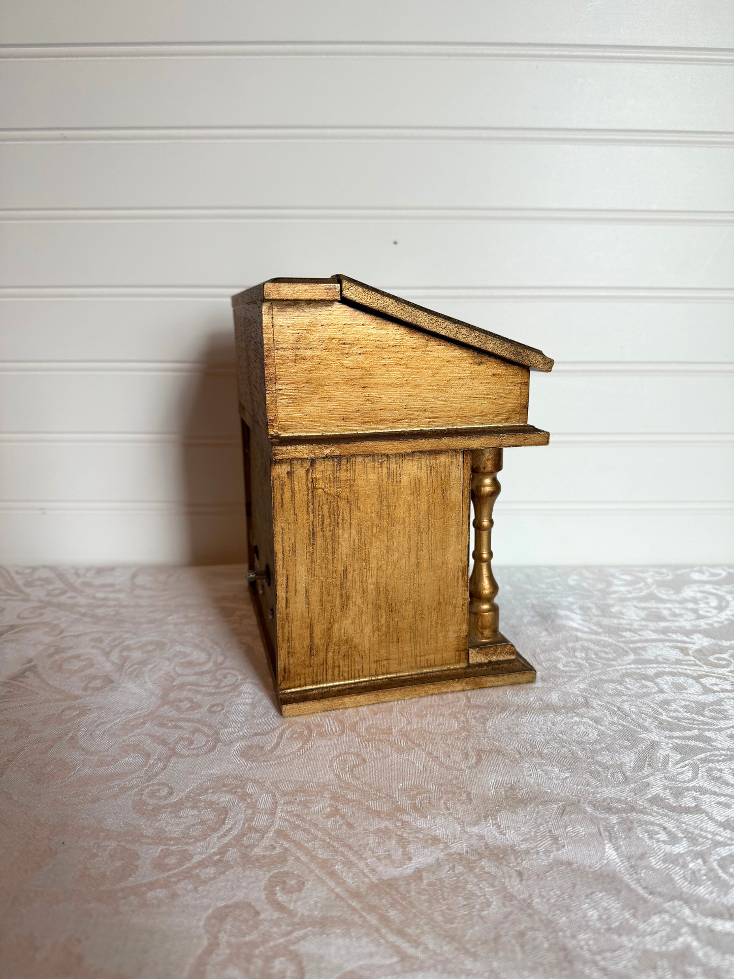 Green Florentine Jewelry Box