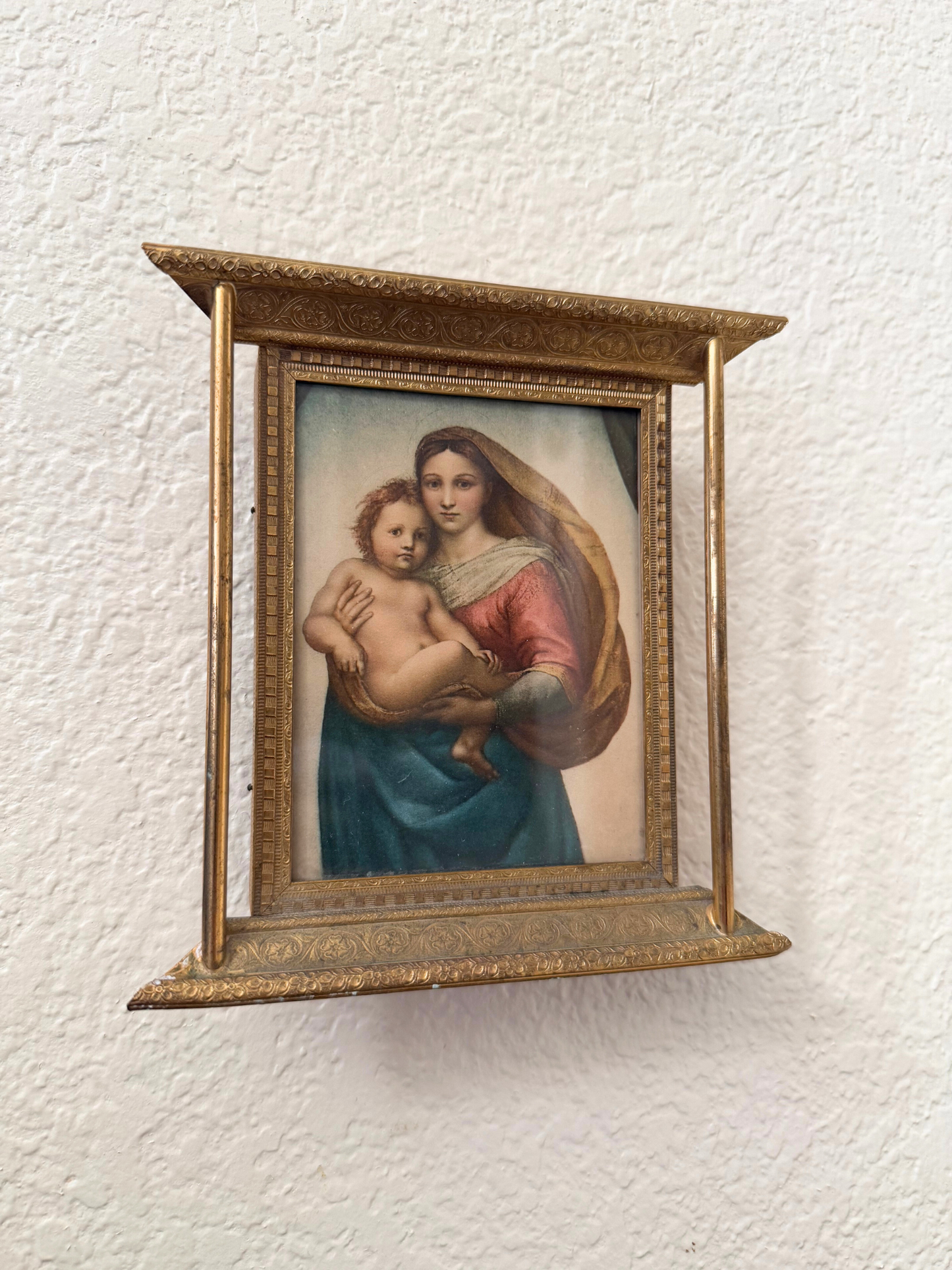 The Sistine Madonna Framed Print
