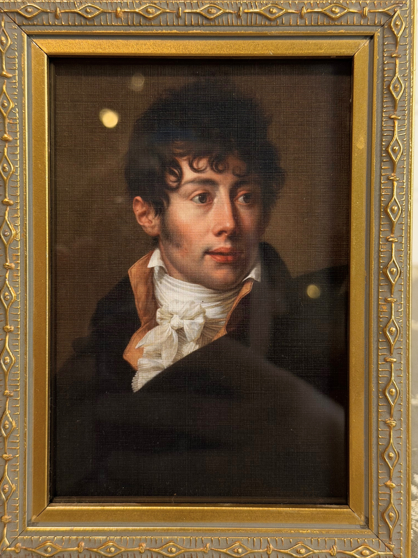 Framed Portrait of Michal Bogoria Skotnicki Print