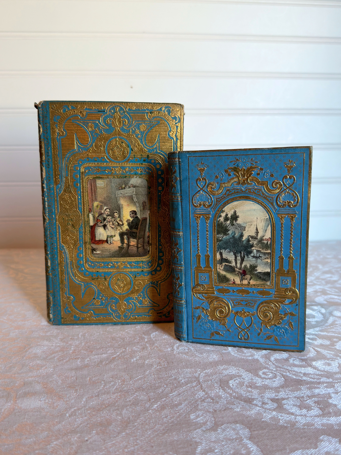 French Cartonnage Book: Hermance de l’Éducation Chrétienne