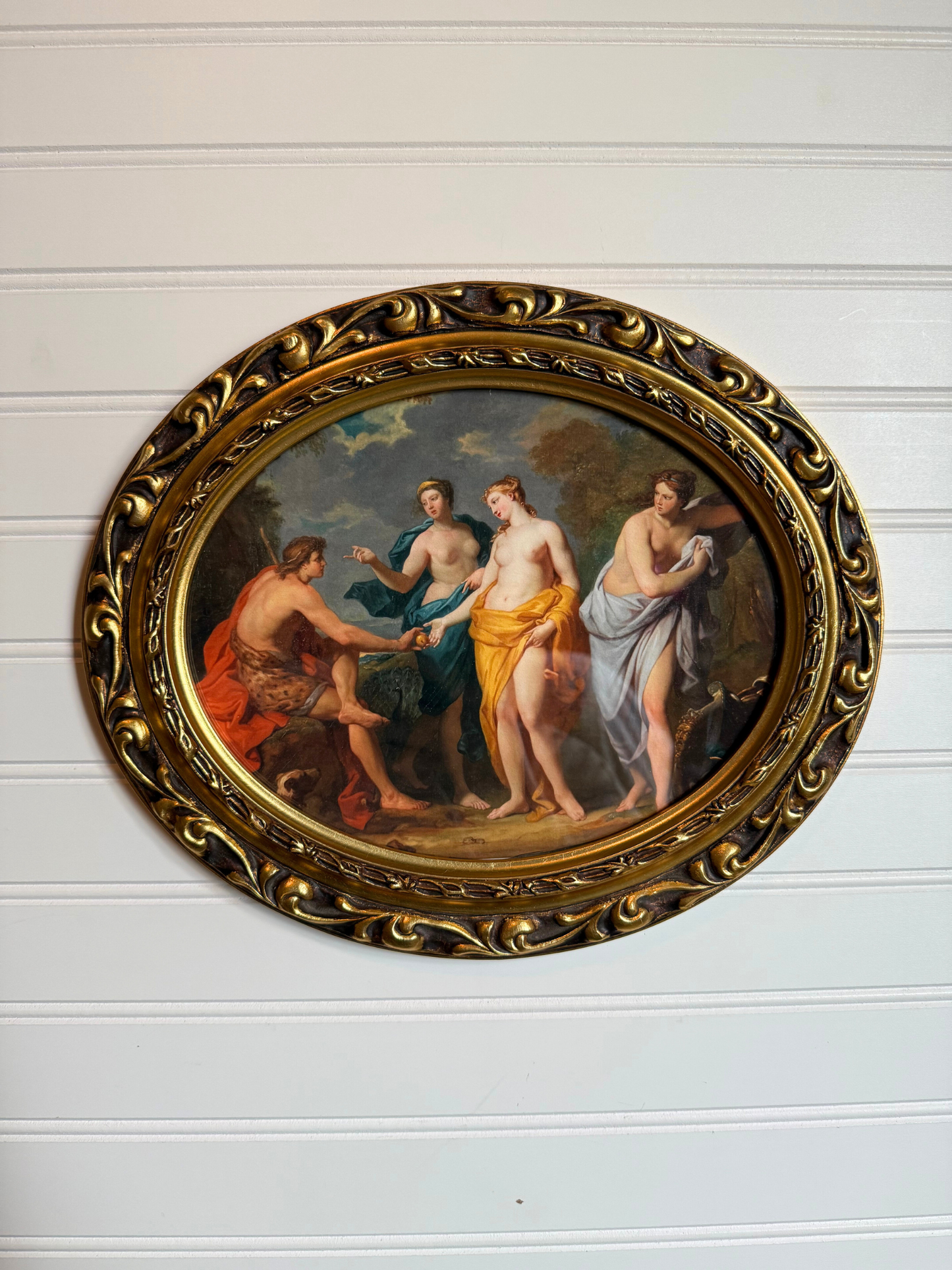 The Judgment of Paris Framed Giclee Print