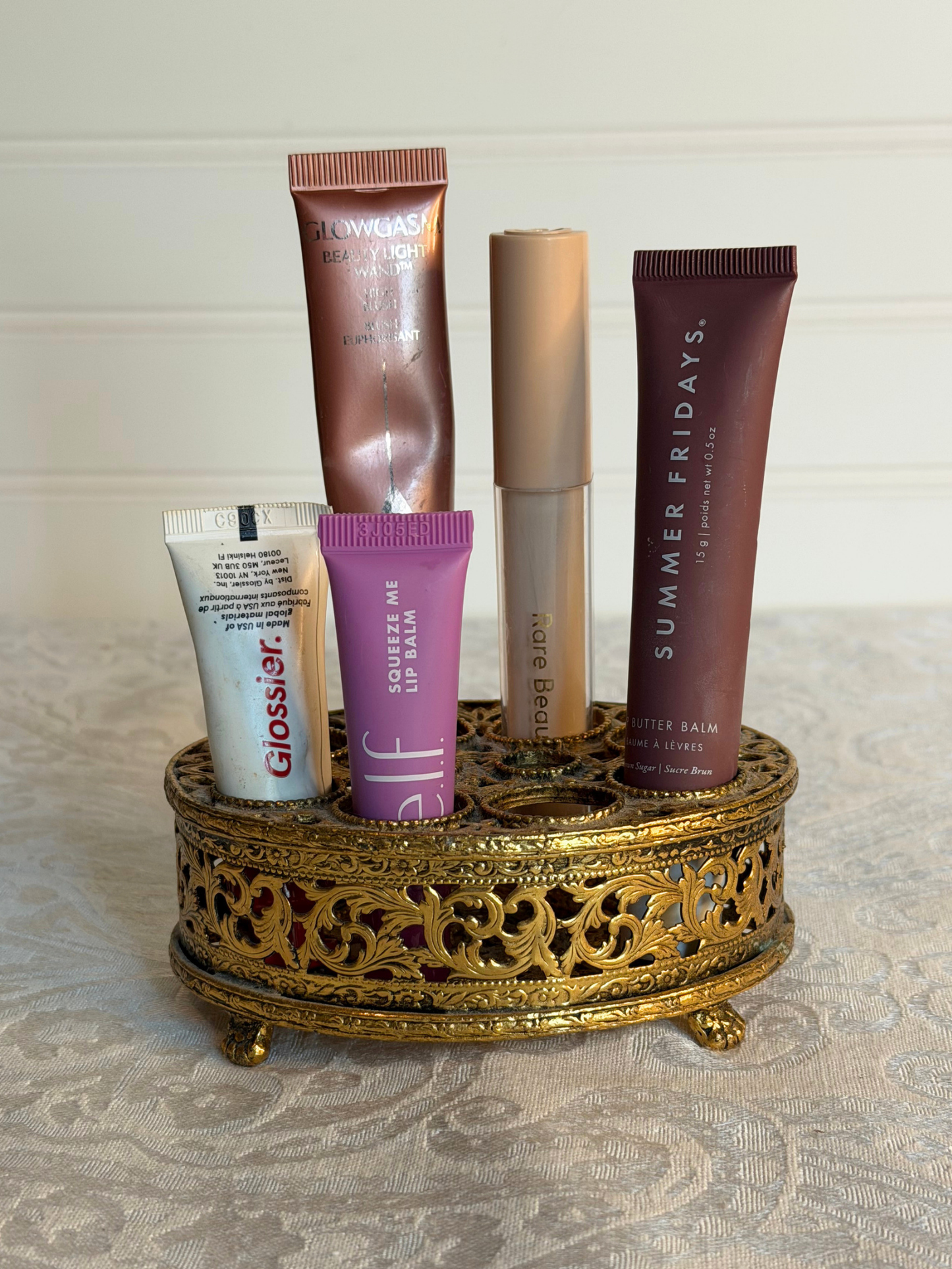 Ormolu Lipstick Holder