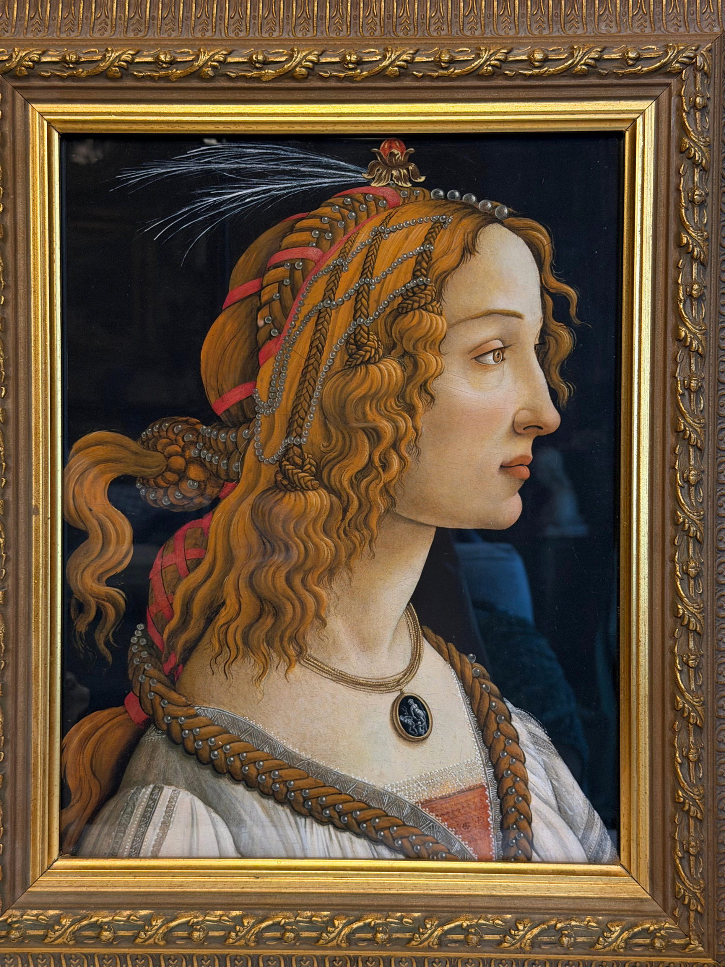 Framed Portrait of a Lady Giclee Print