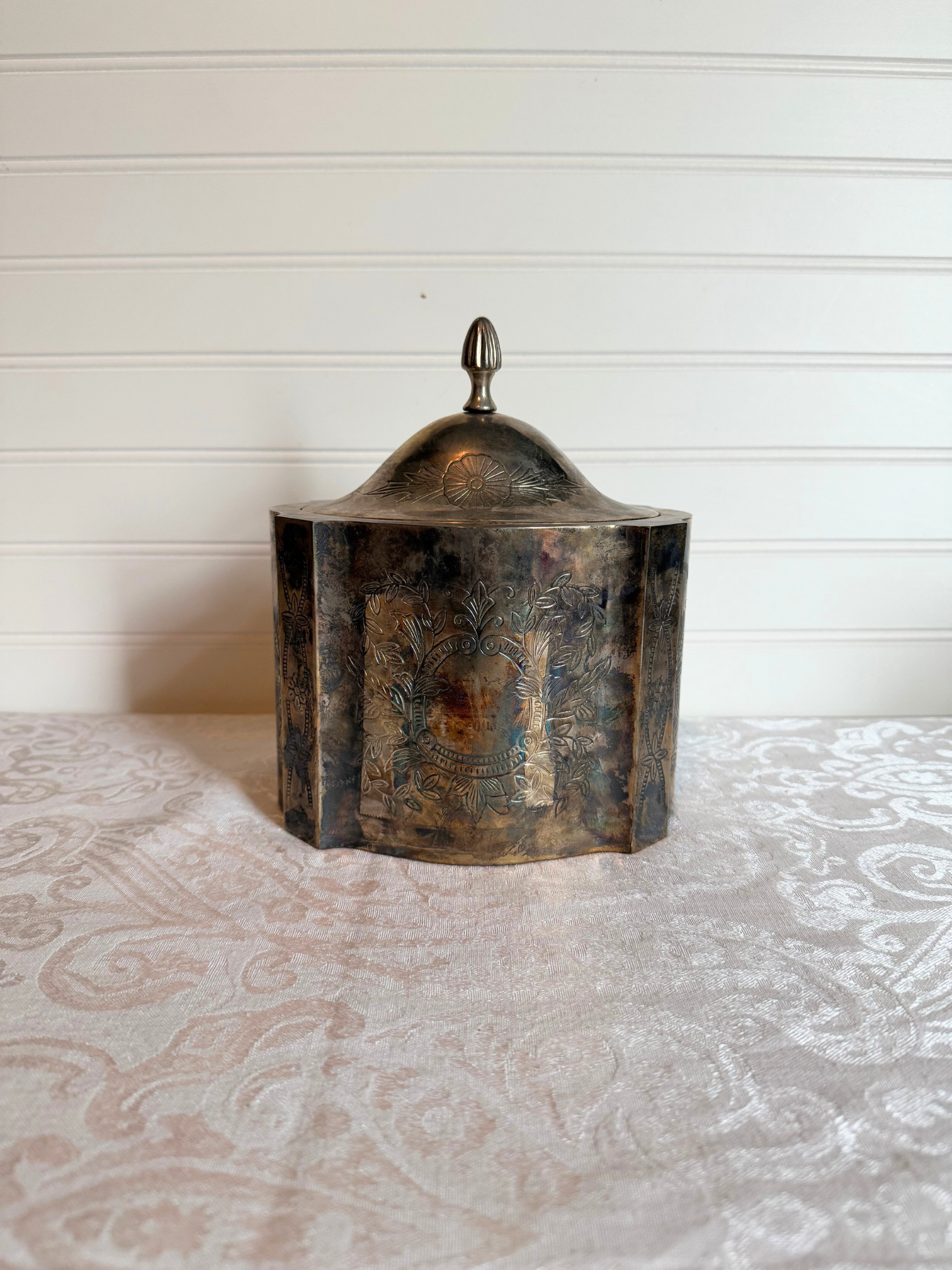 Silver Plated Trinket Box