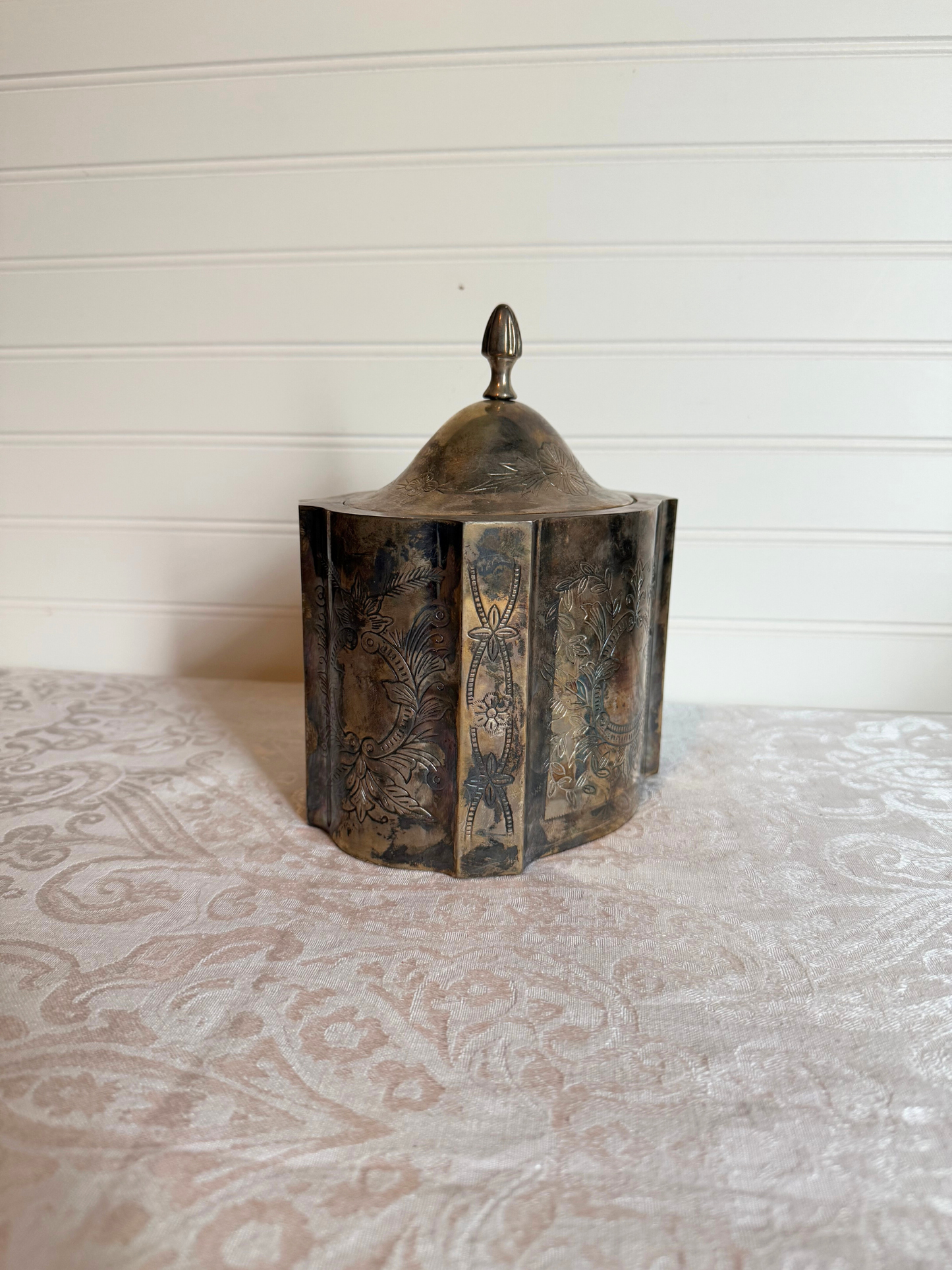 Silver Plated Trinket Box