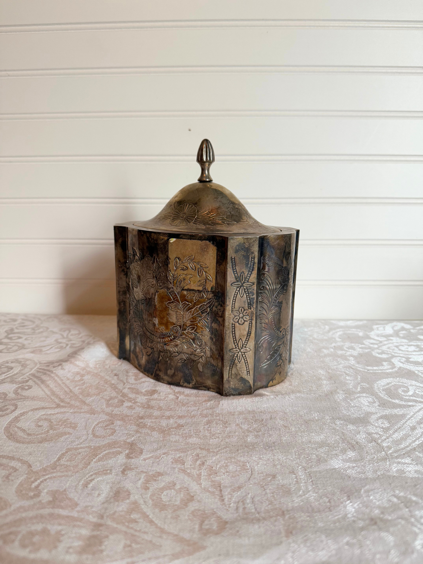 Silver Plated Trinket Box