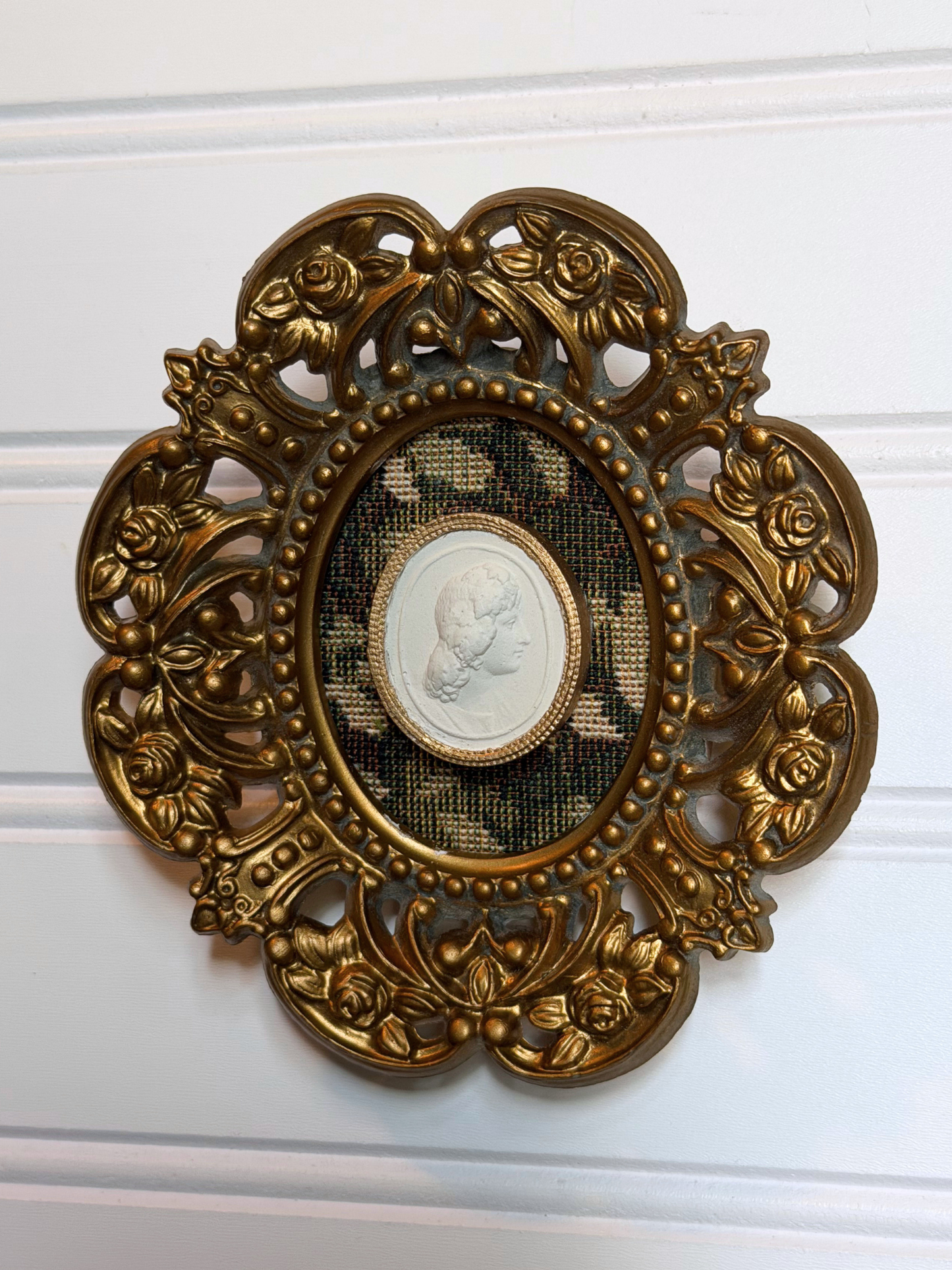 Framed Goddess Melpomene Intaglio