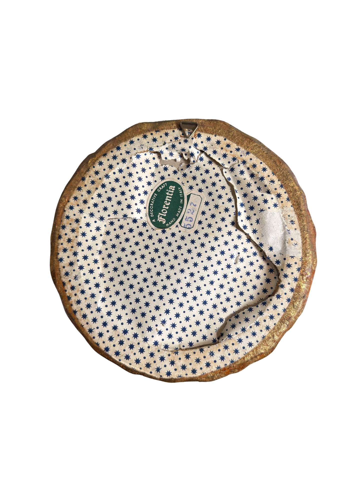 Florentine Round Mirror