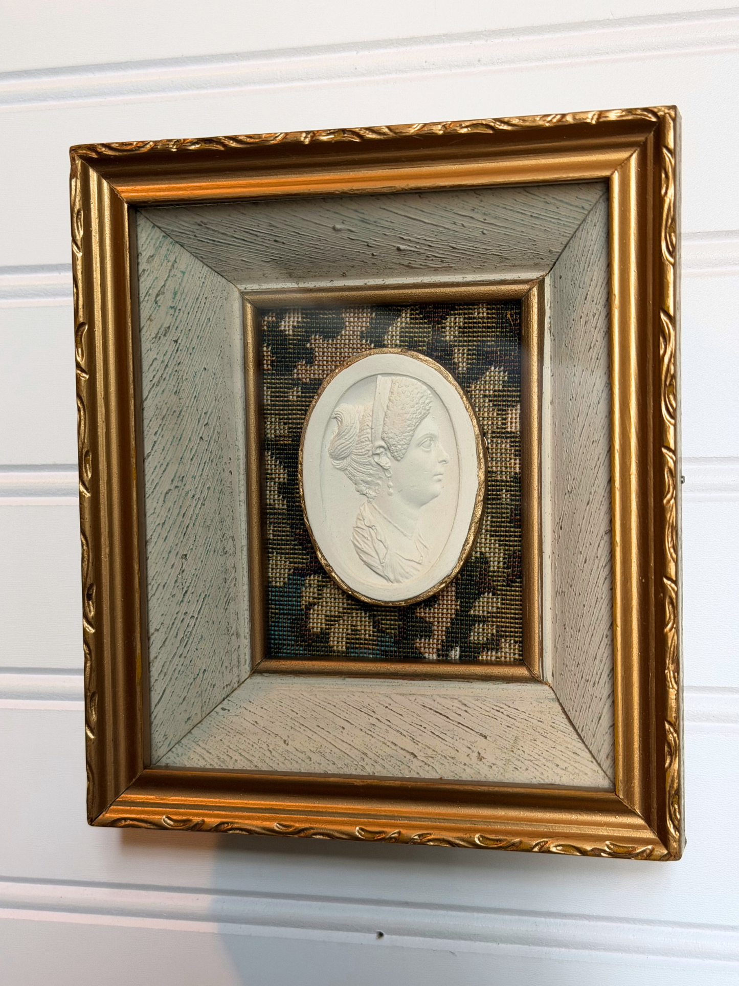Framed Flavia Intaglio