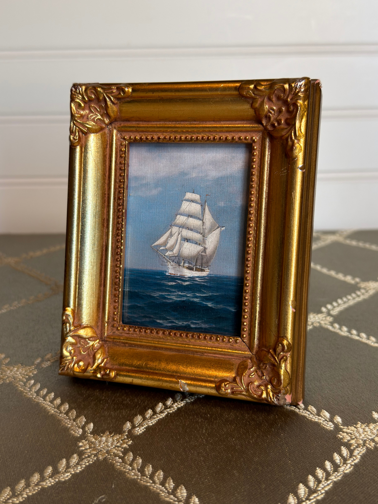 Framed Sailing Ship Print