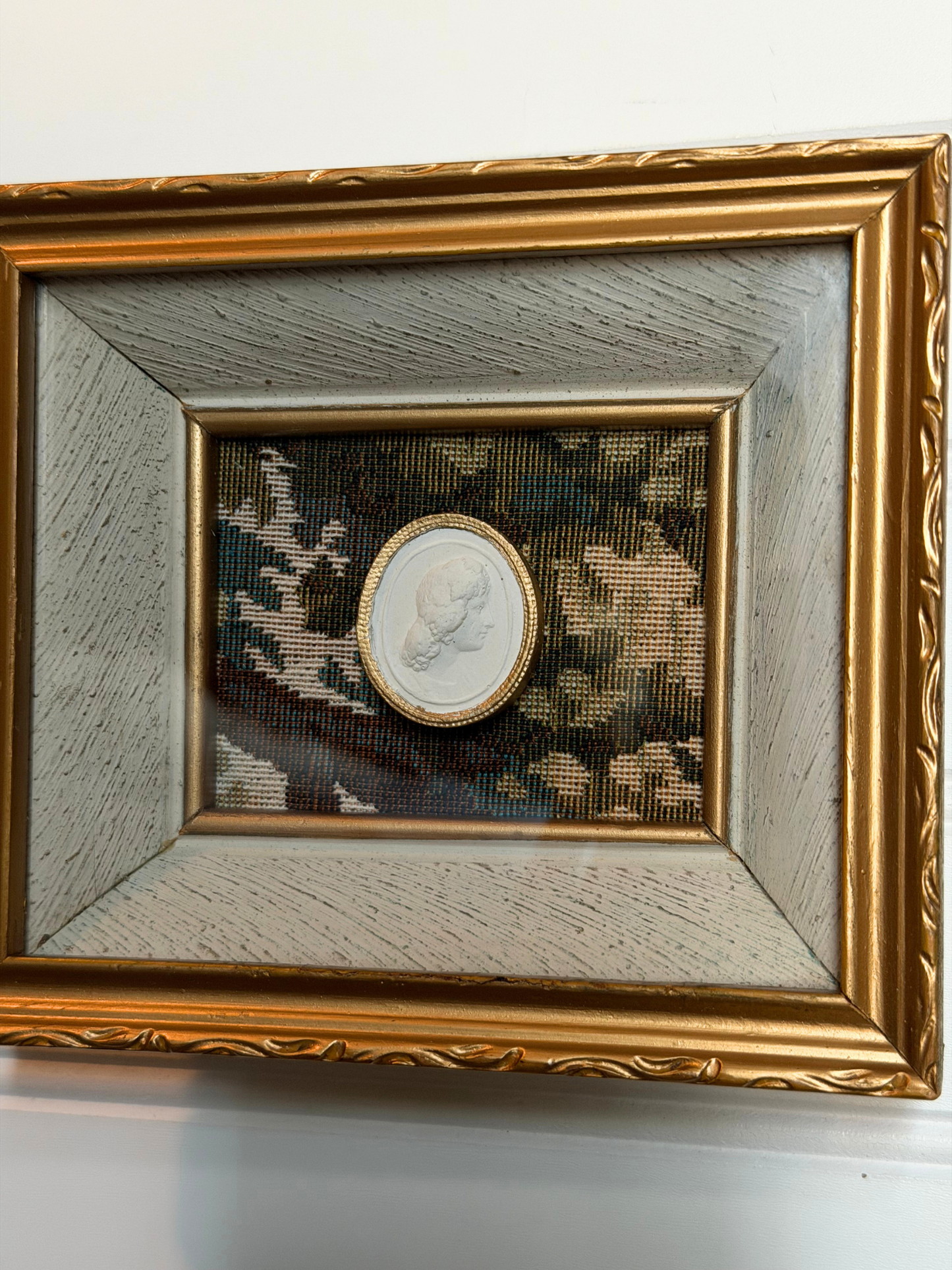 Framed Goddess Melpomene Intaglio
