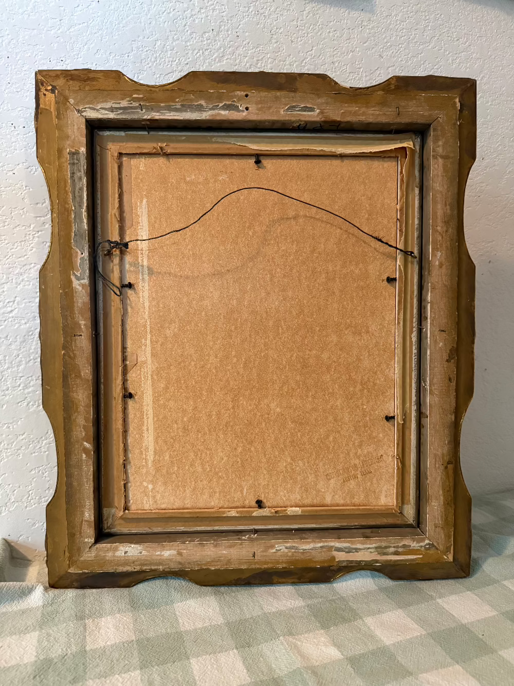 Chunky Ornate Frame with Bathsebee Giclee Print