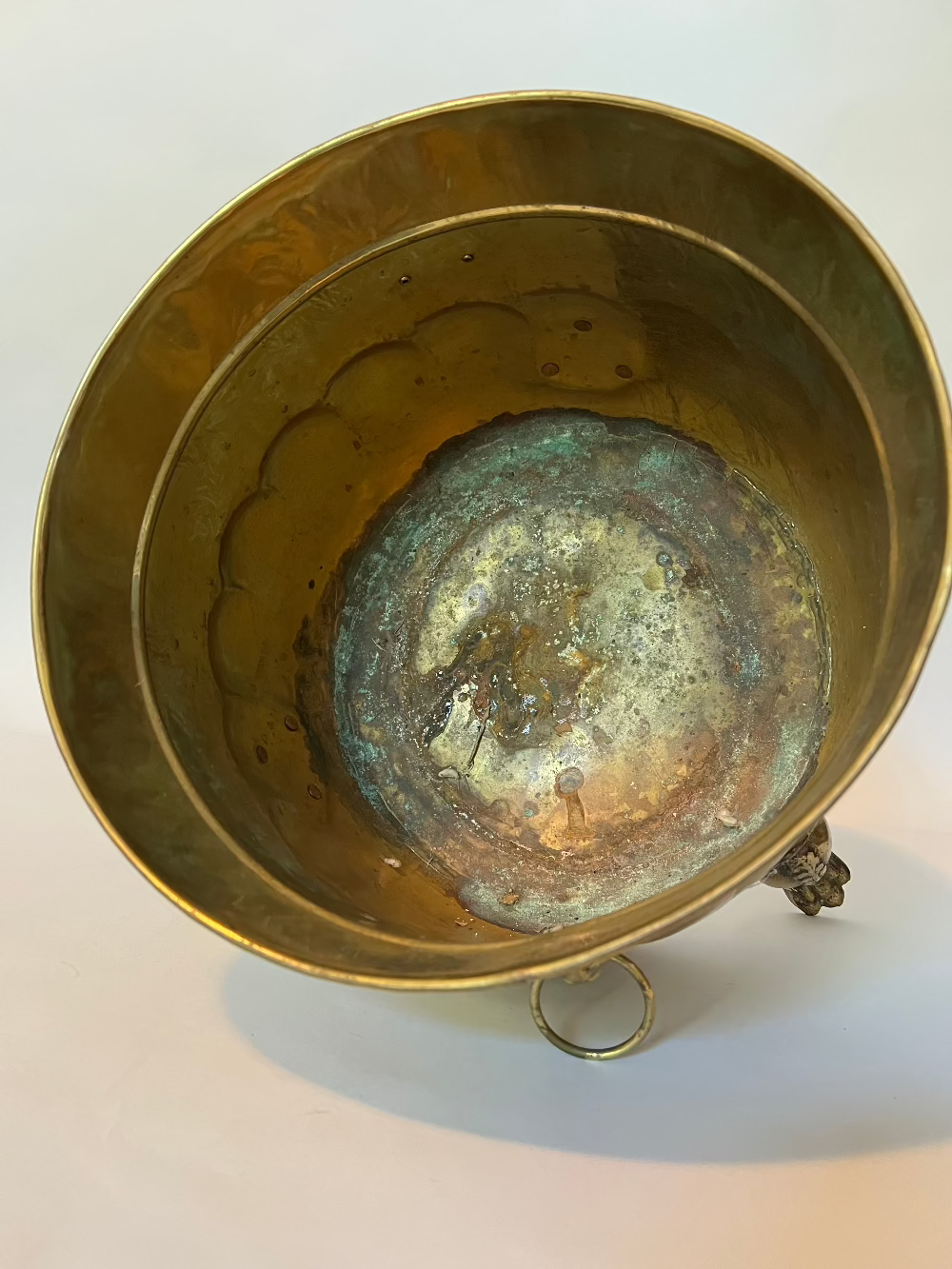 Handmade in England Brass Lion Panter