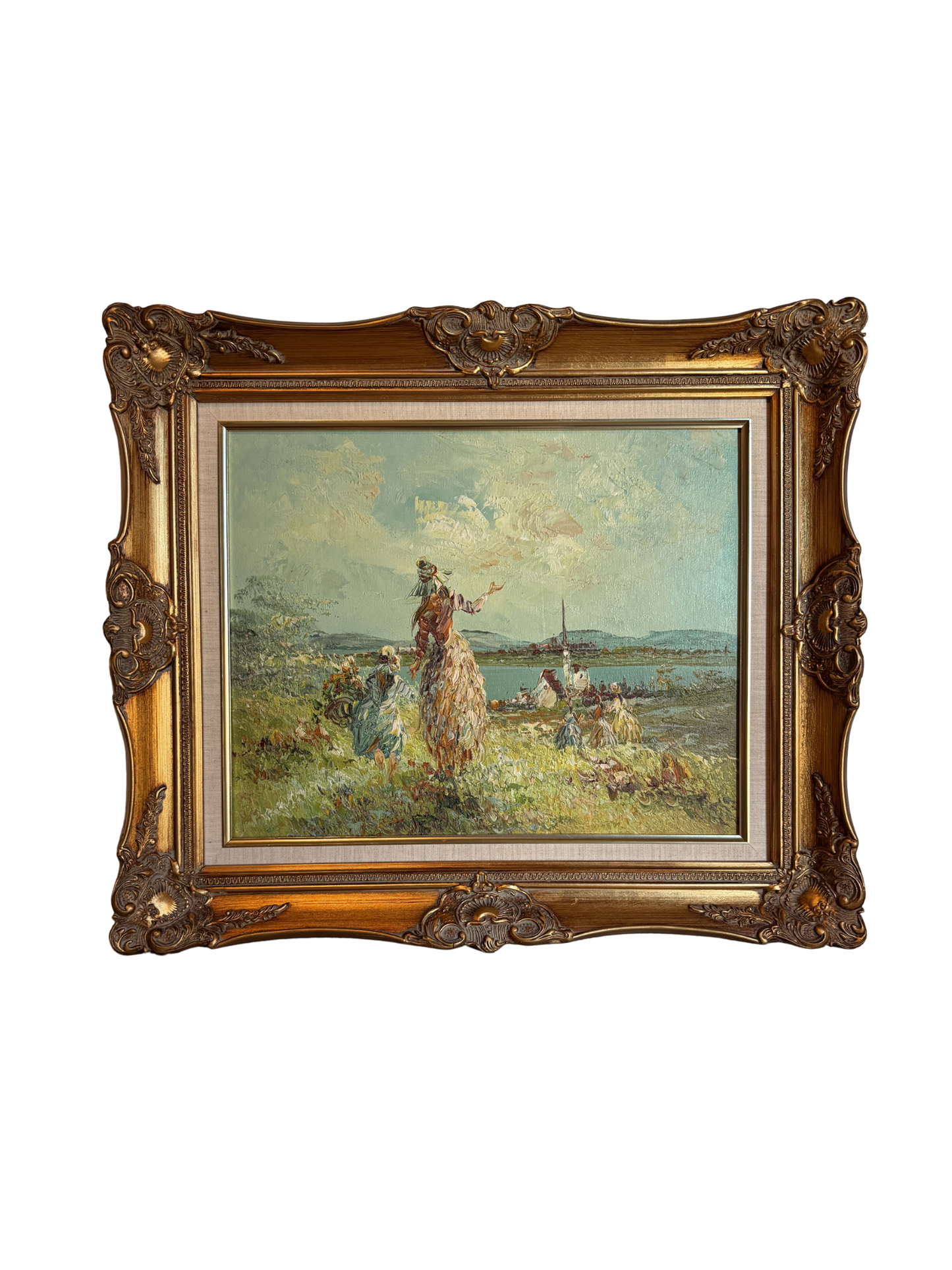 Vintage Impressionist Painting