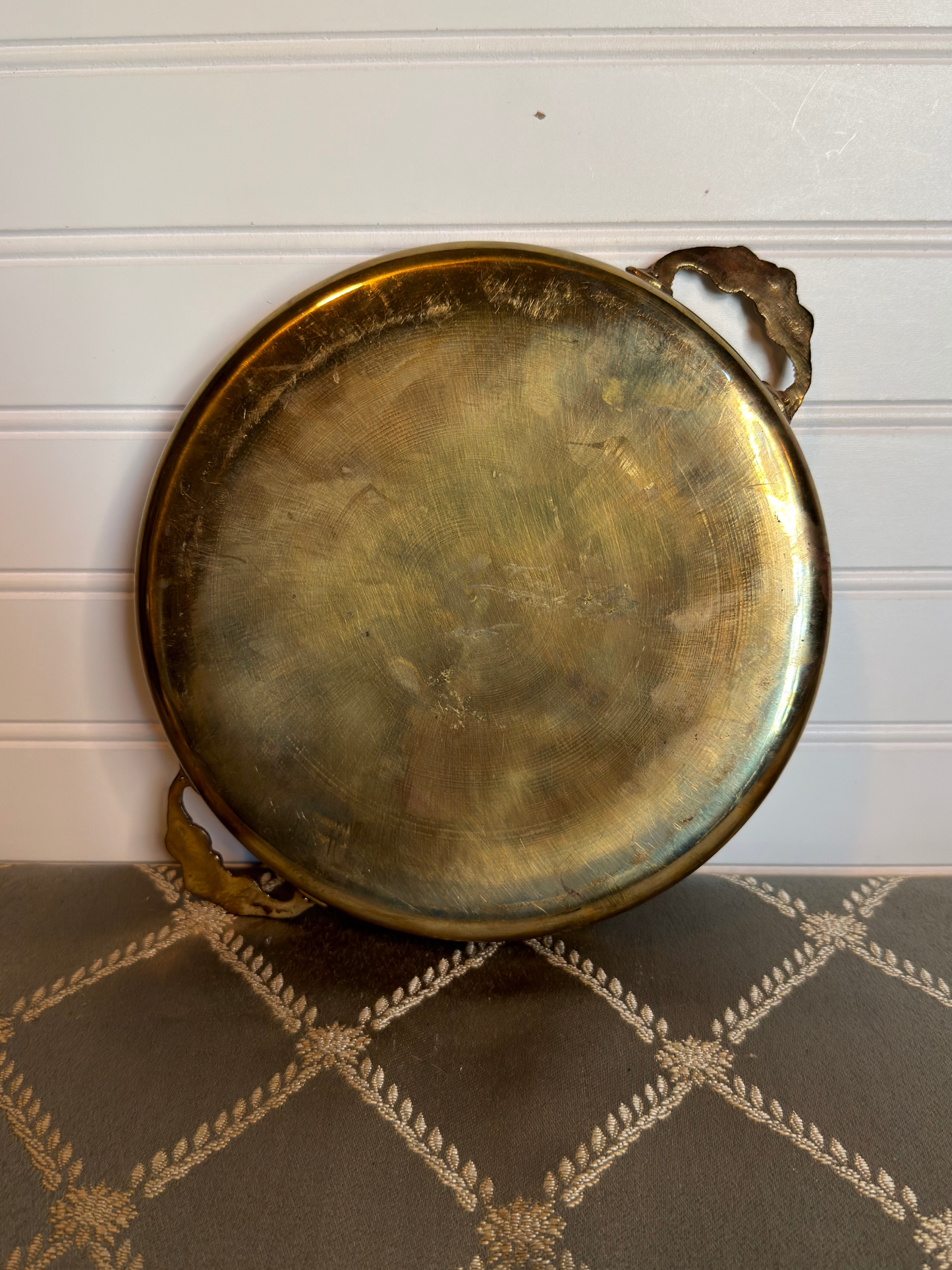 Brass Table Trays with Handles