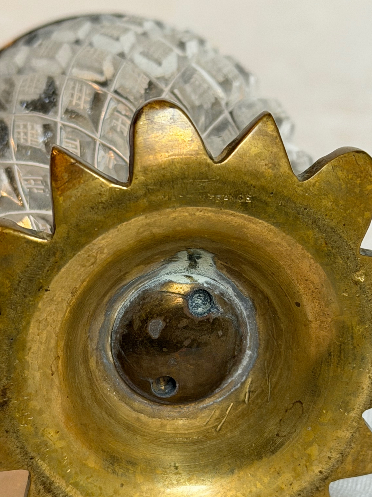 French Crystal Cigarette Holder