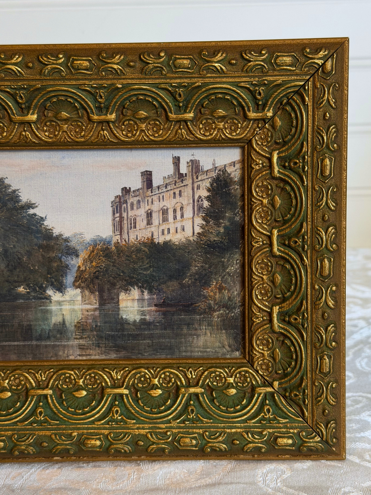 Framed Warwick Castle Print