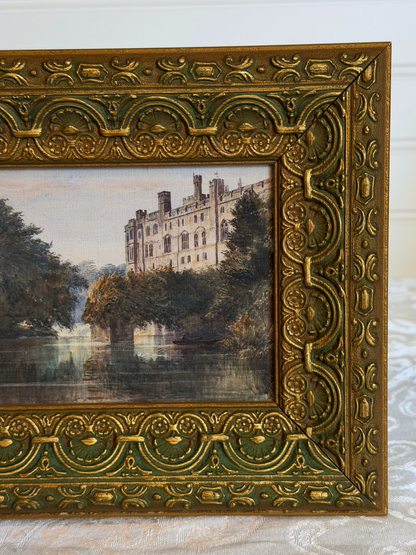 Framed Warwick Castle Print
