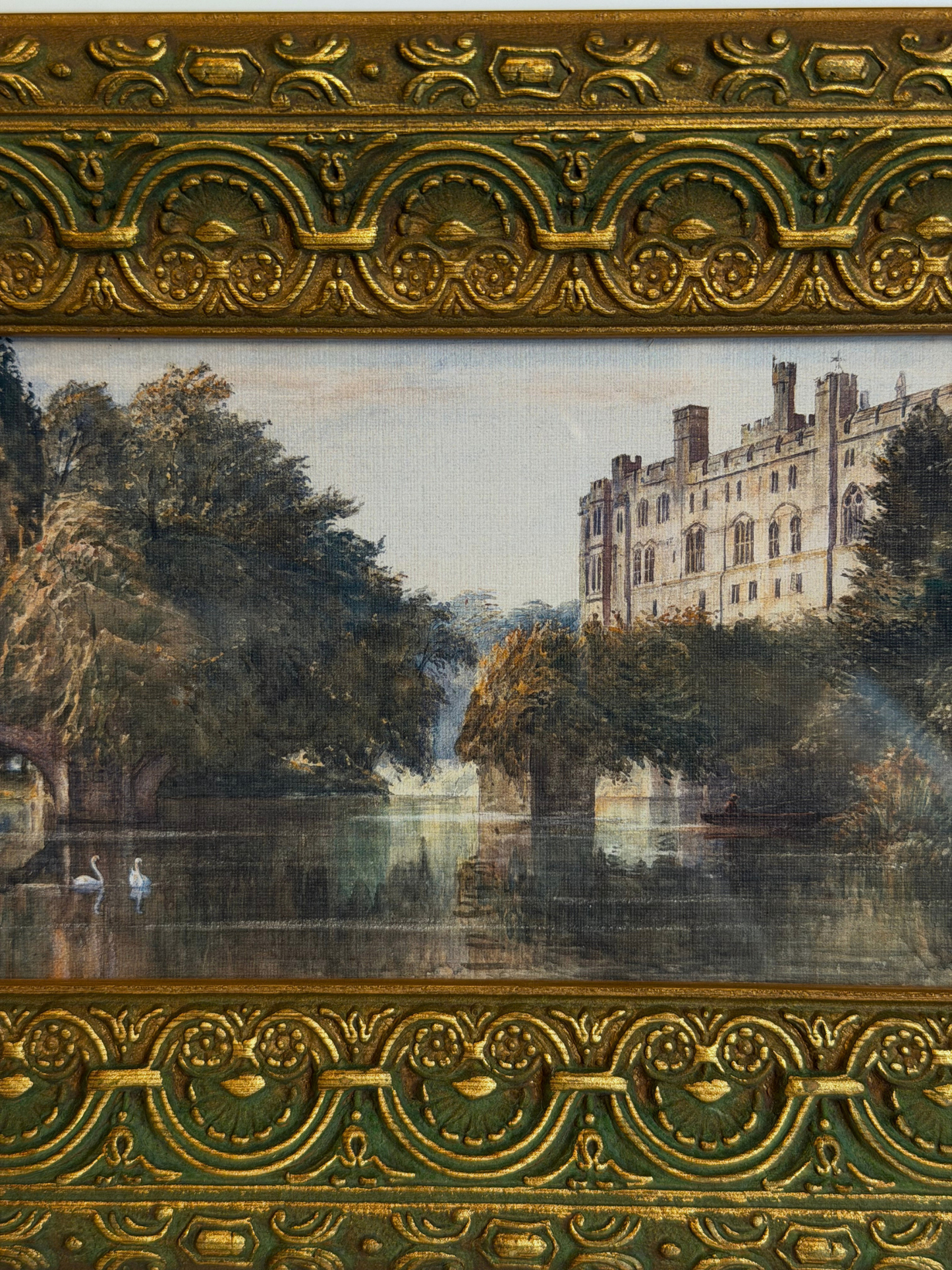 Framed Warwick Castle Print