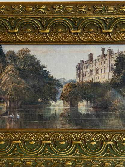 Framed Warwick Castle Print