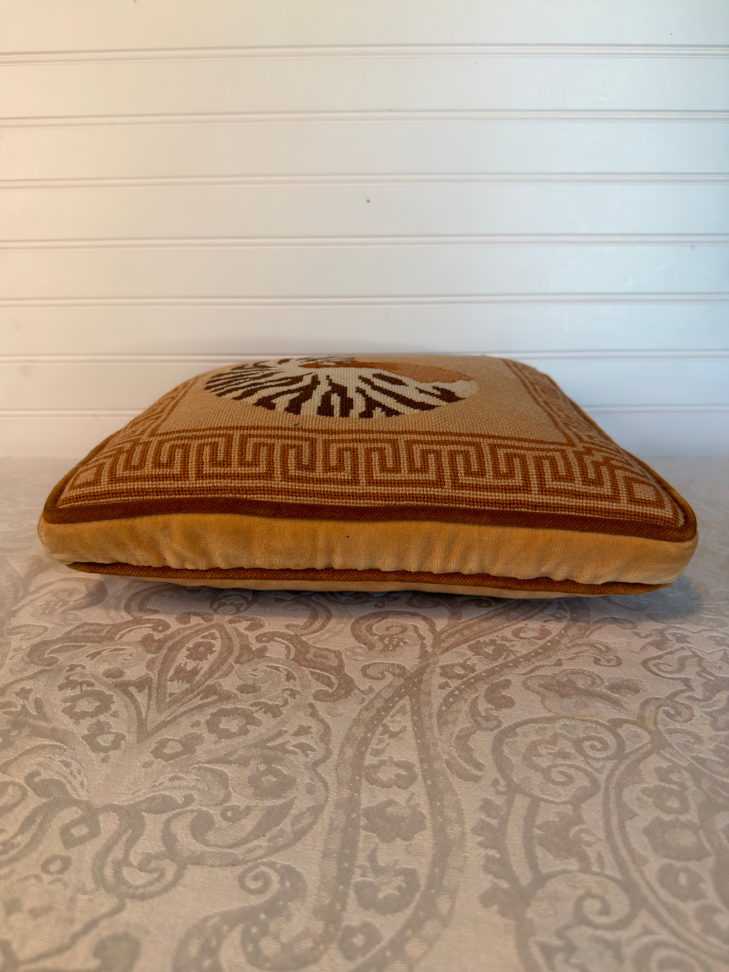 Seashell Needlepoint Pillows