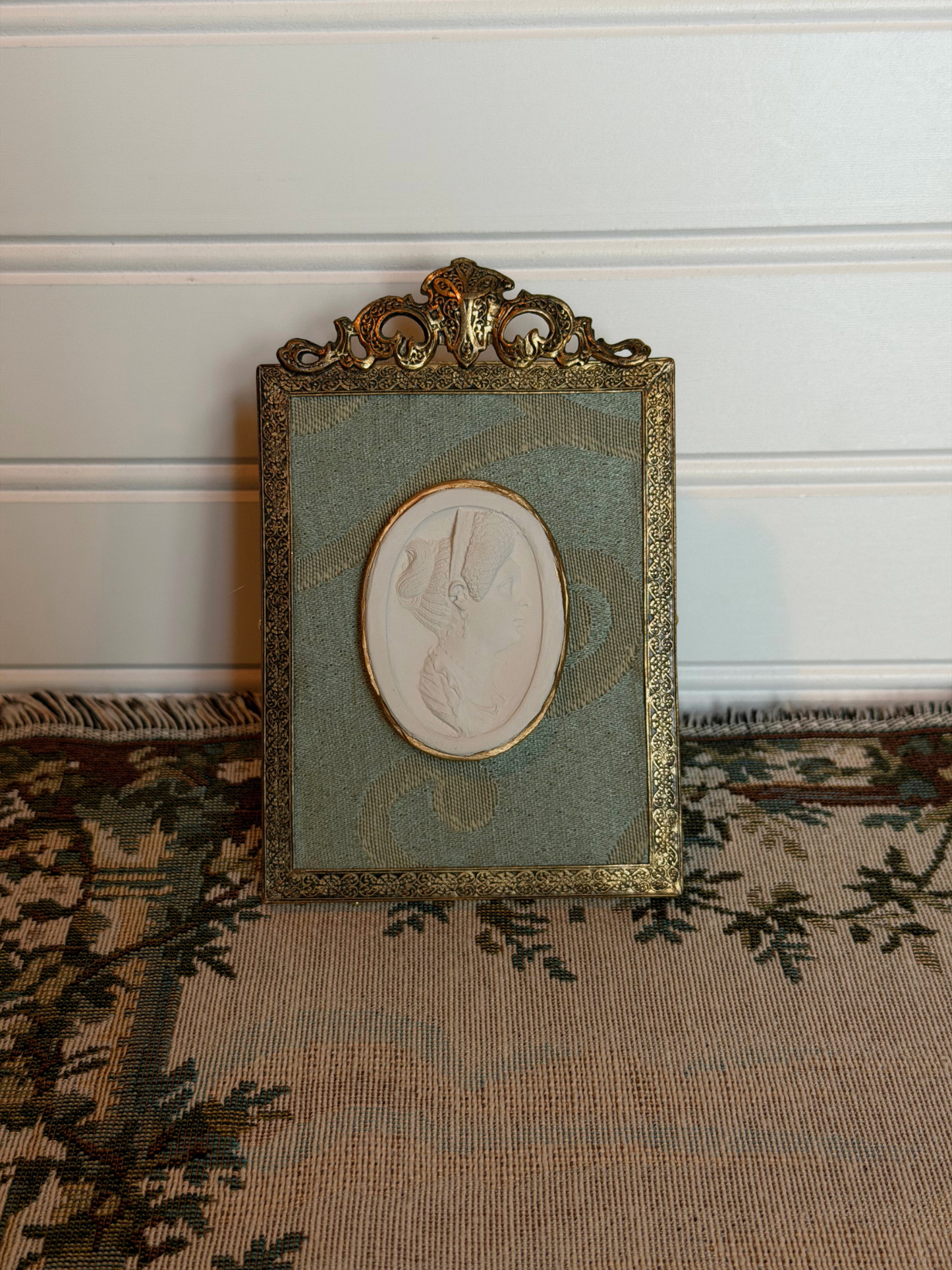 Framed Flavia Intaglio